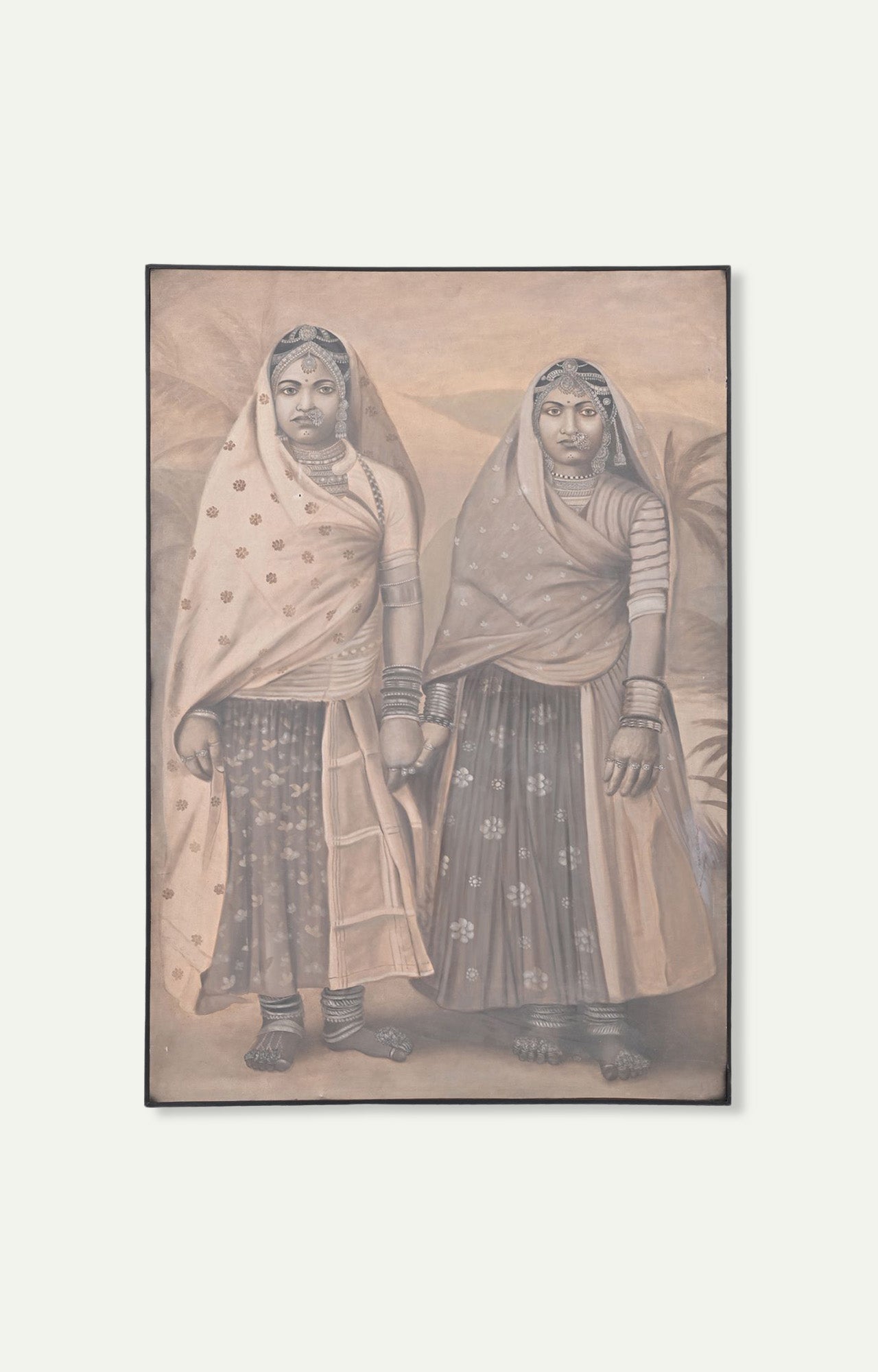 Watercolor handmade sketch (Framed)