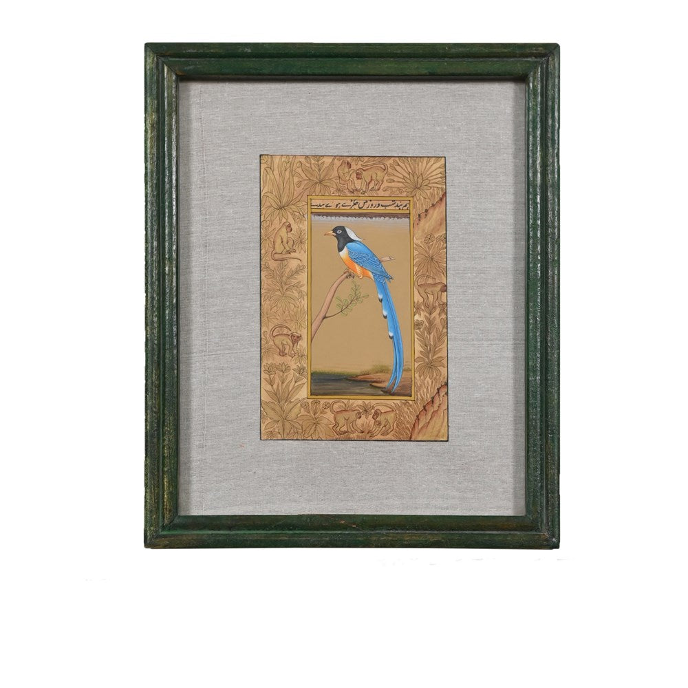 Miniature botanical hand painting (Framed)