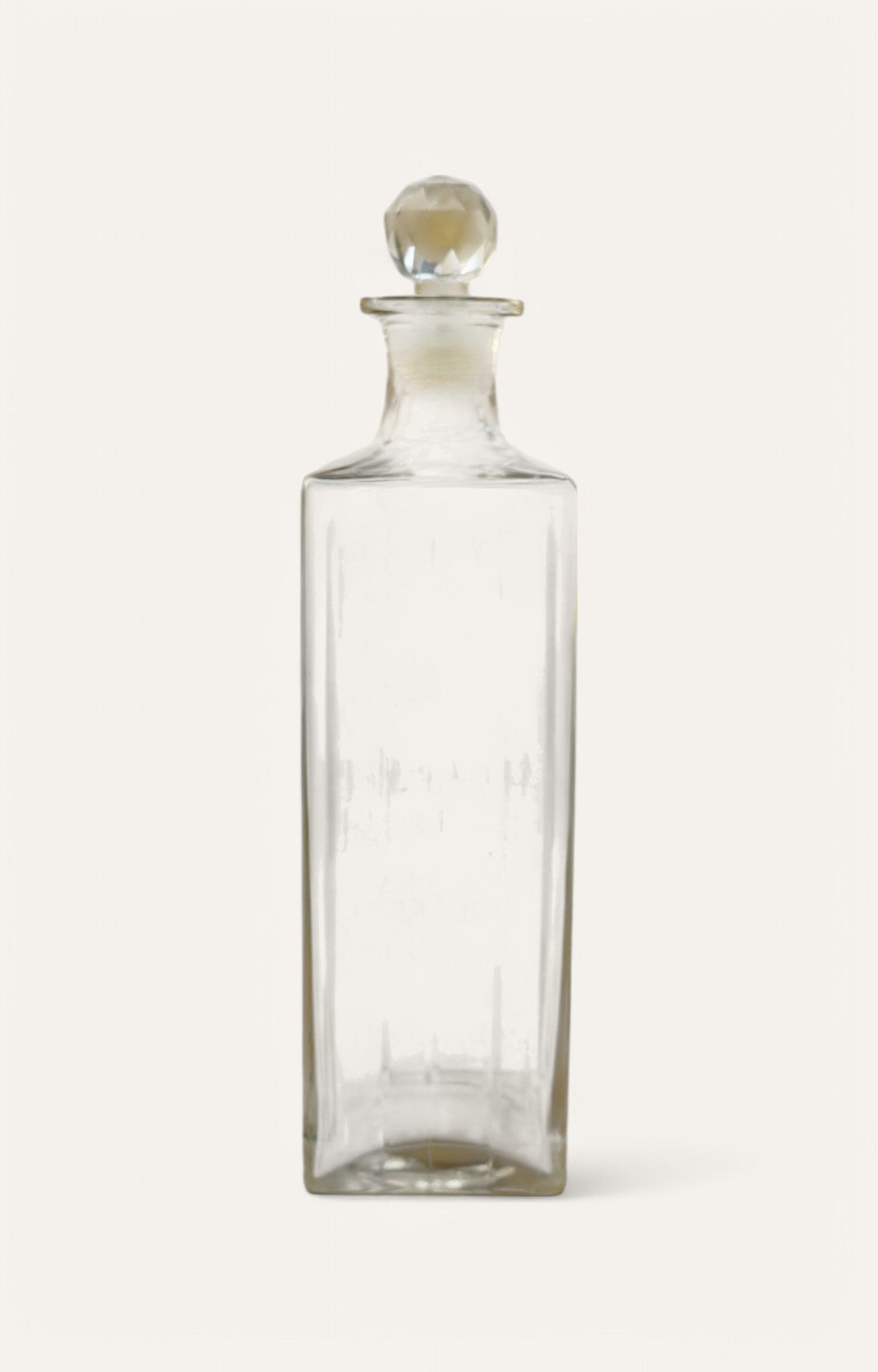 Hermes Transparent Glass Decanter