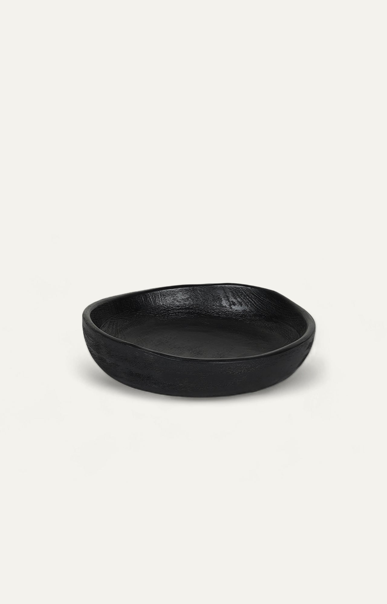 Charcoal Wood Bowl