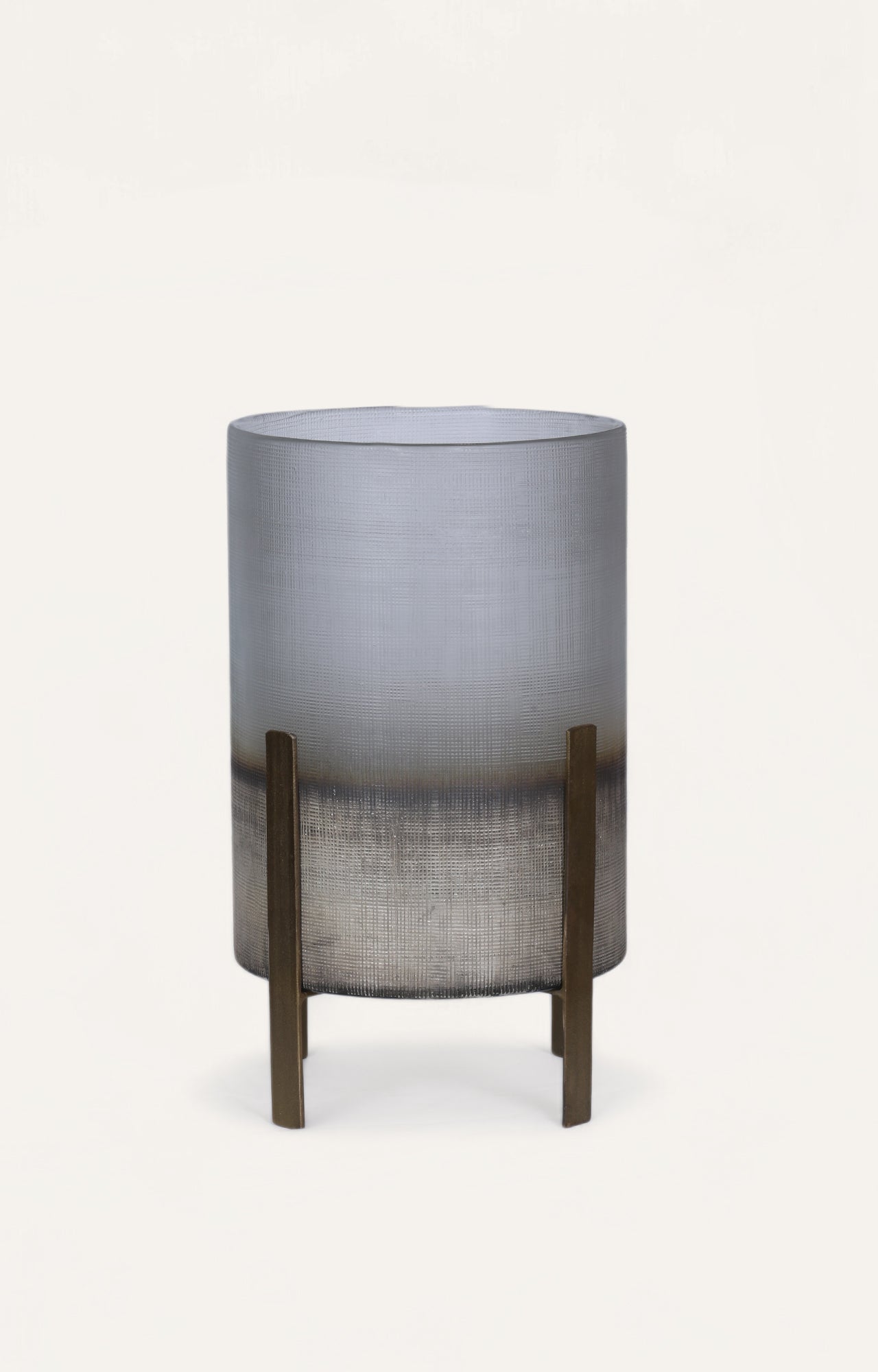 Ombre Glass Candle Holder