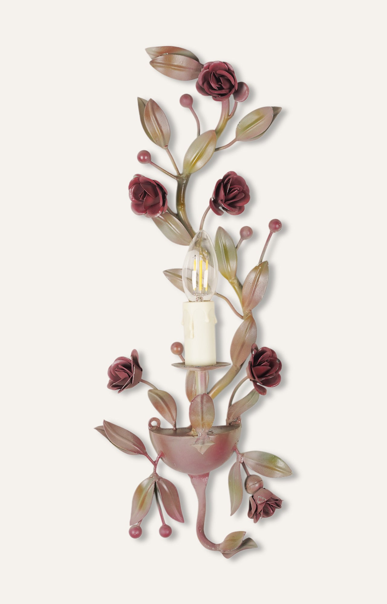 Rose Wall Light Sconce