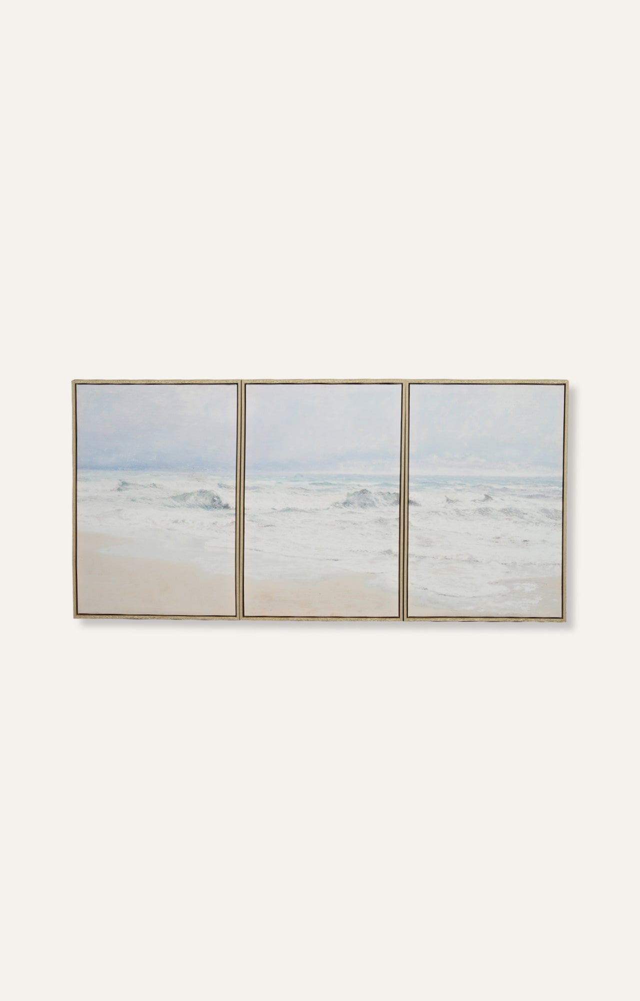 Heaven Beach Canvas Print Wall Art Set of 3