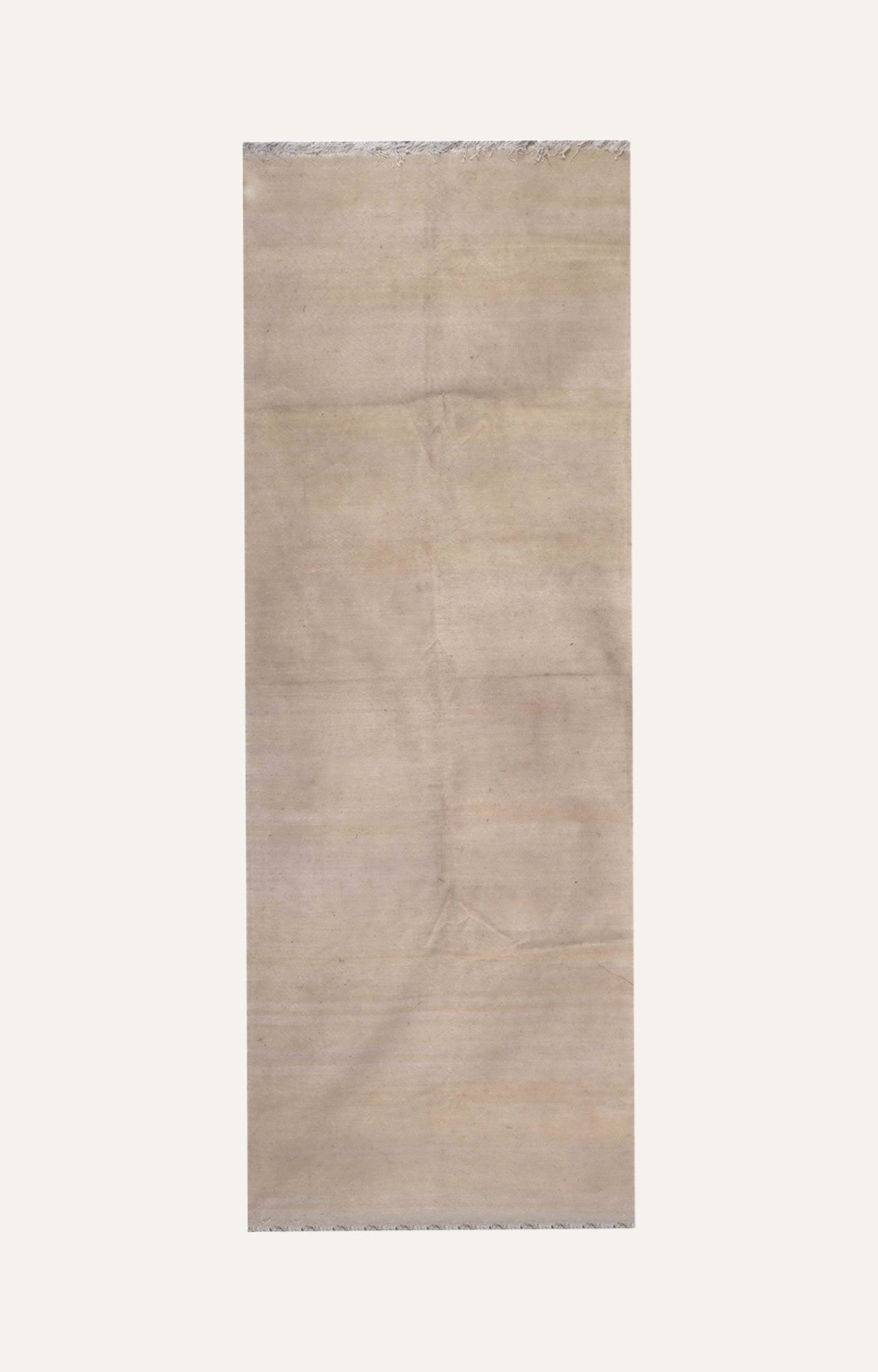 Beige Hand Knotted woolen kilim Rug