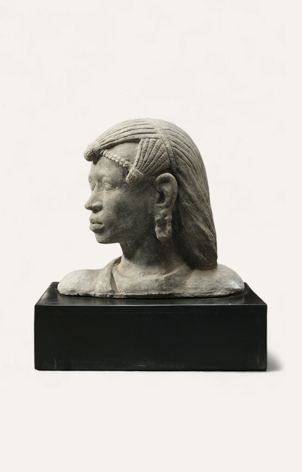 African Warrior Bust
