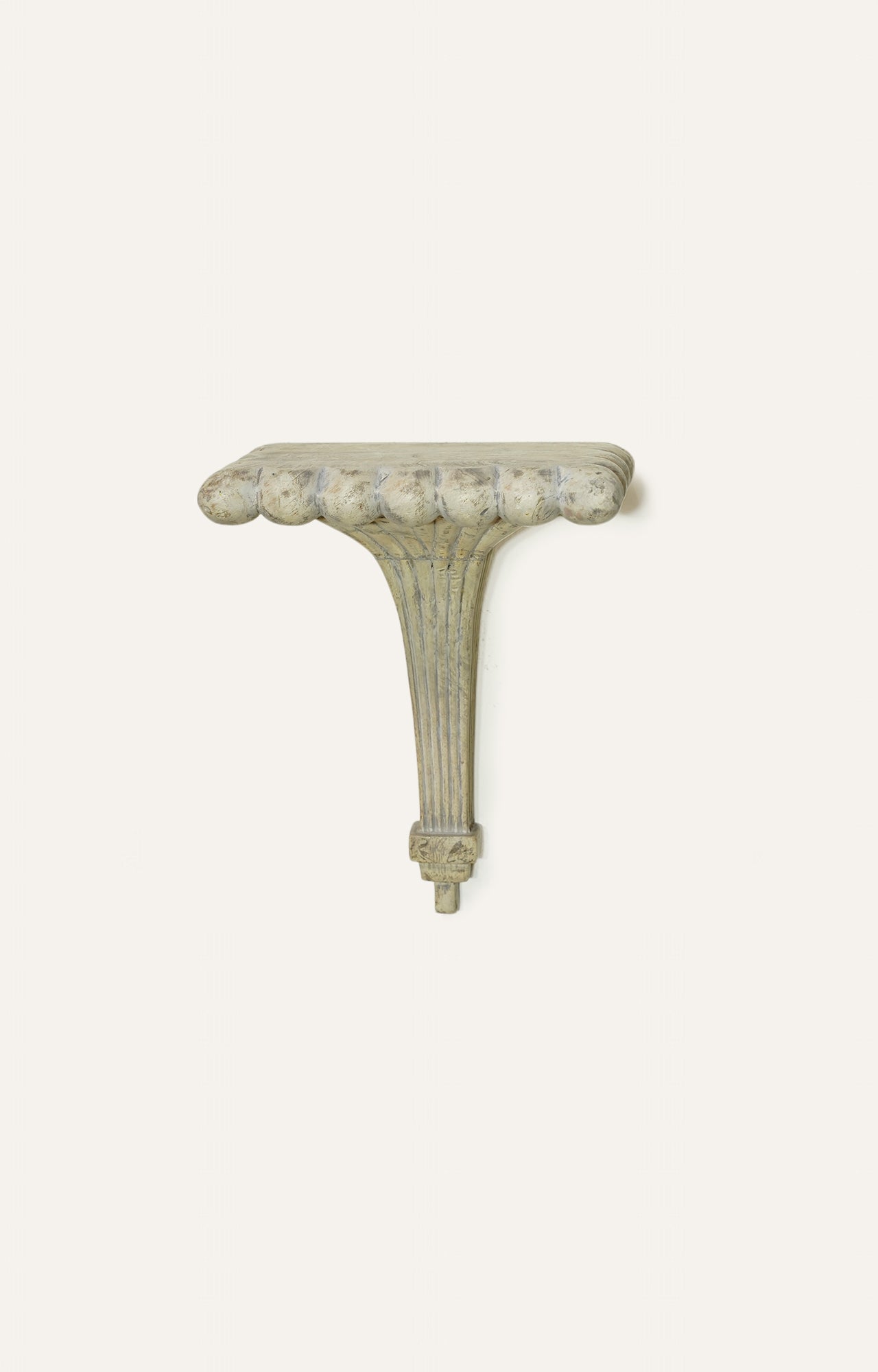 Fluted Wooden Wall Bracket