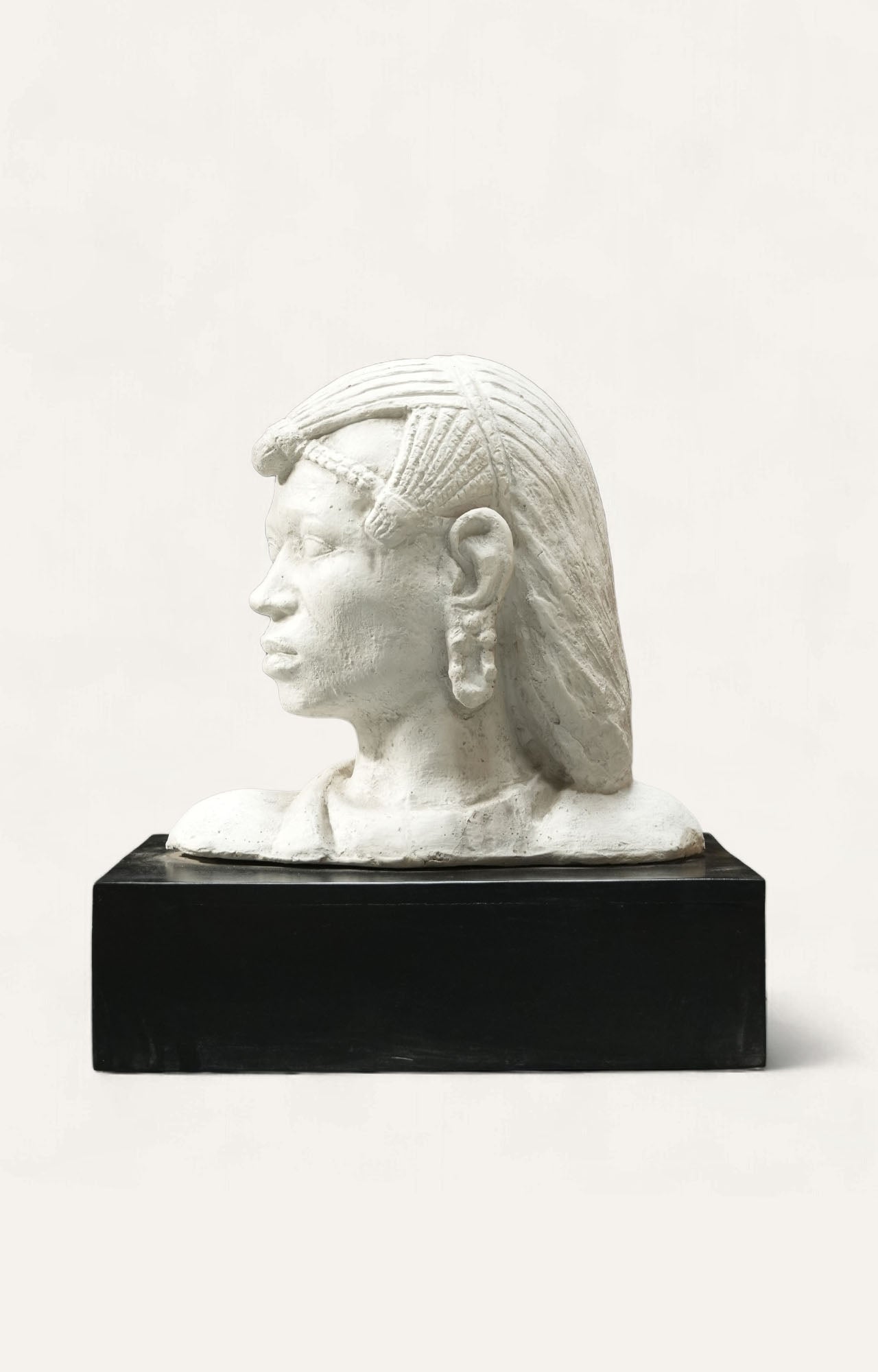 African Warrior Bust