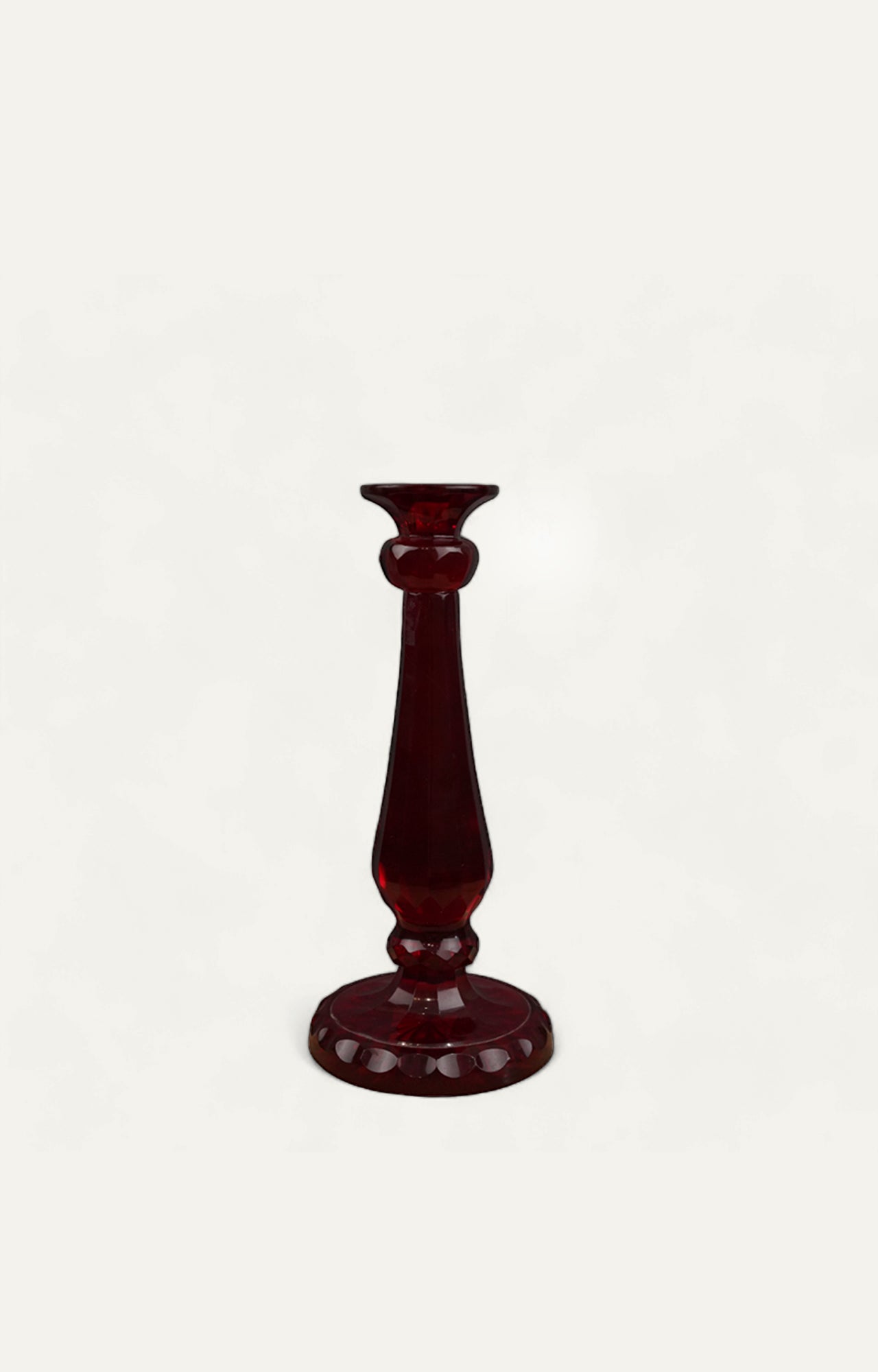Ruby Red Candle Stand
