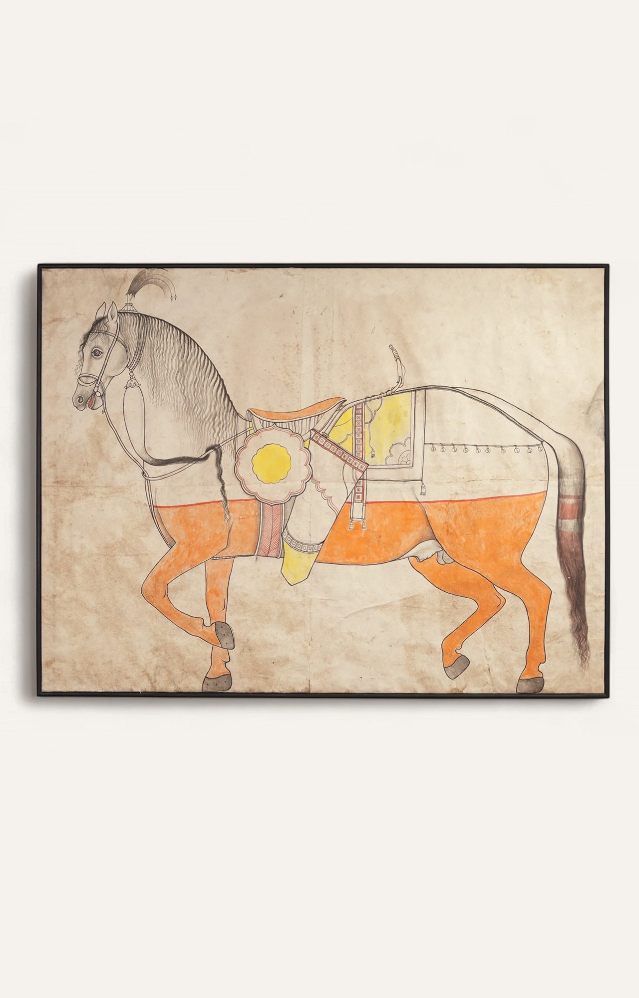 Indian Horse Painting