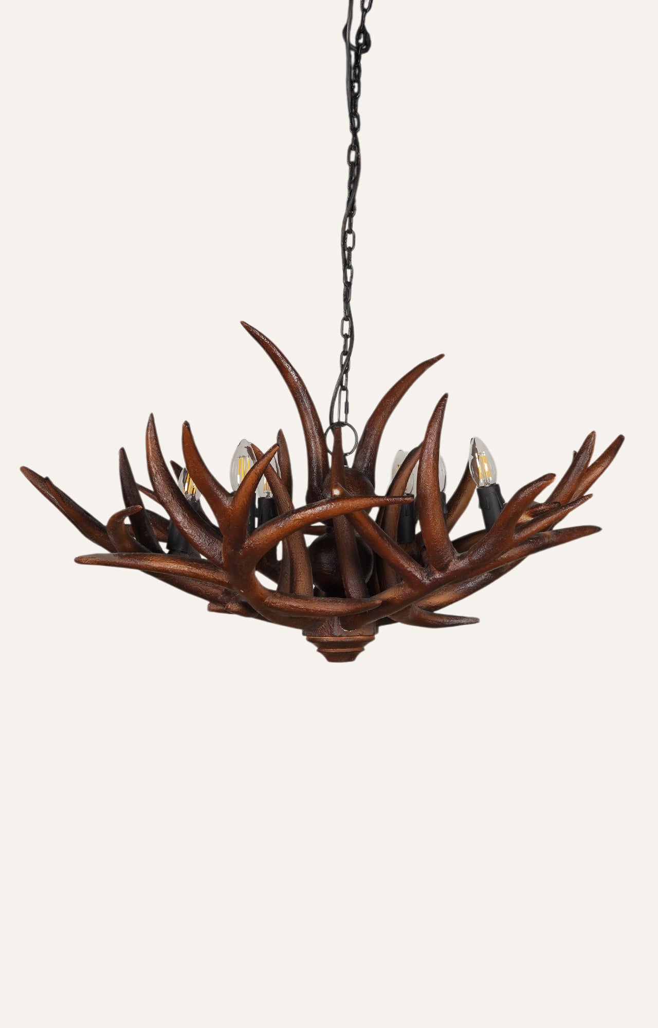 Rustic Farmhouse Antler Chandelier