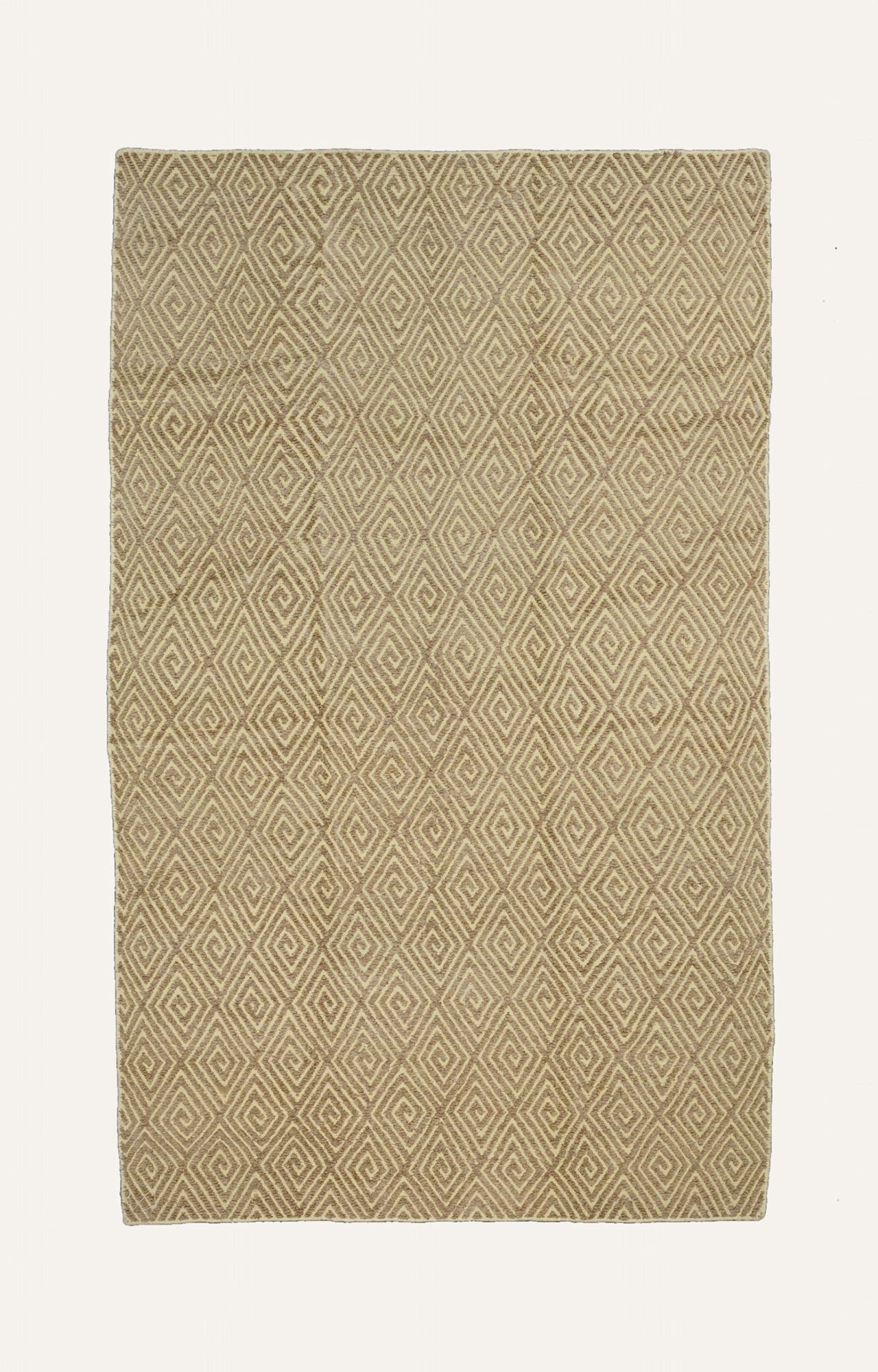 Neutral Handwoven Cotton Rug