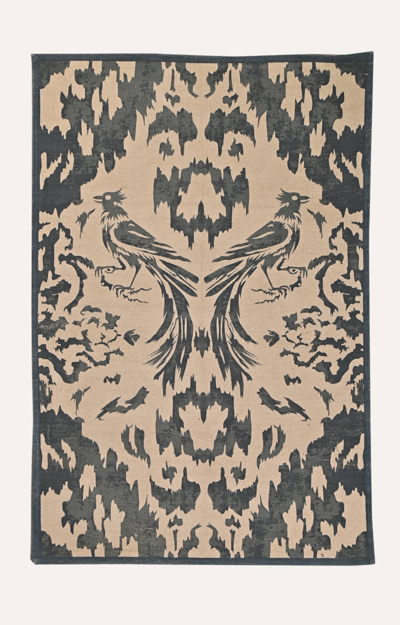 Phoenix Ikat Cotton Rug