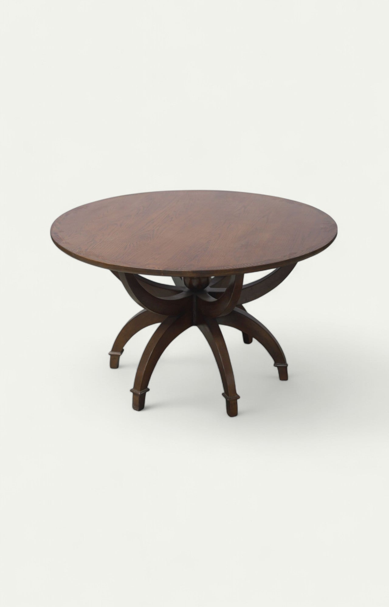 Classic Wooden Round Table