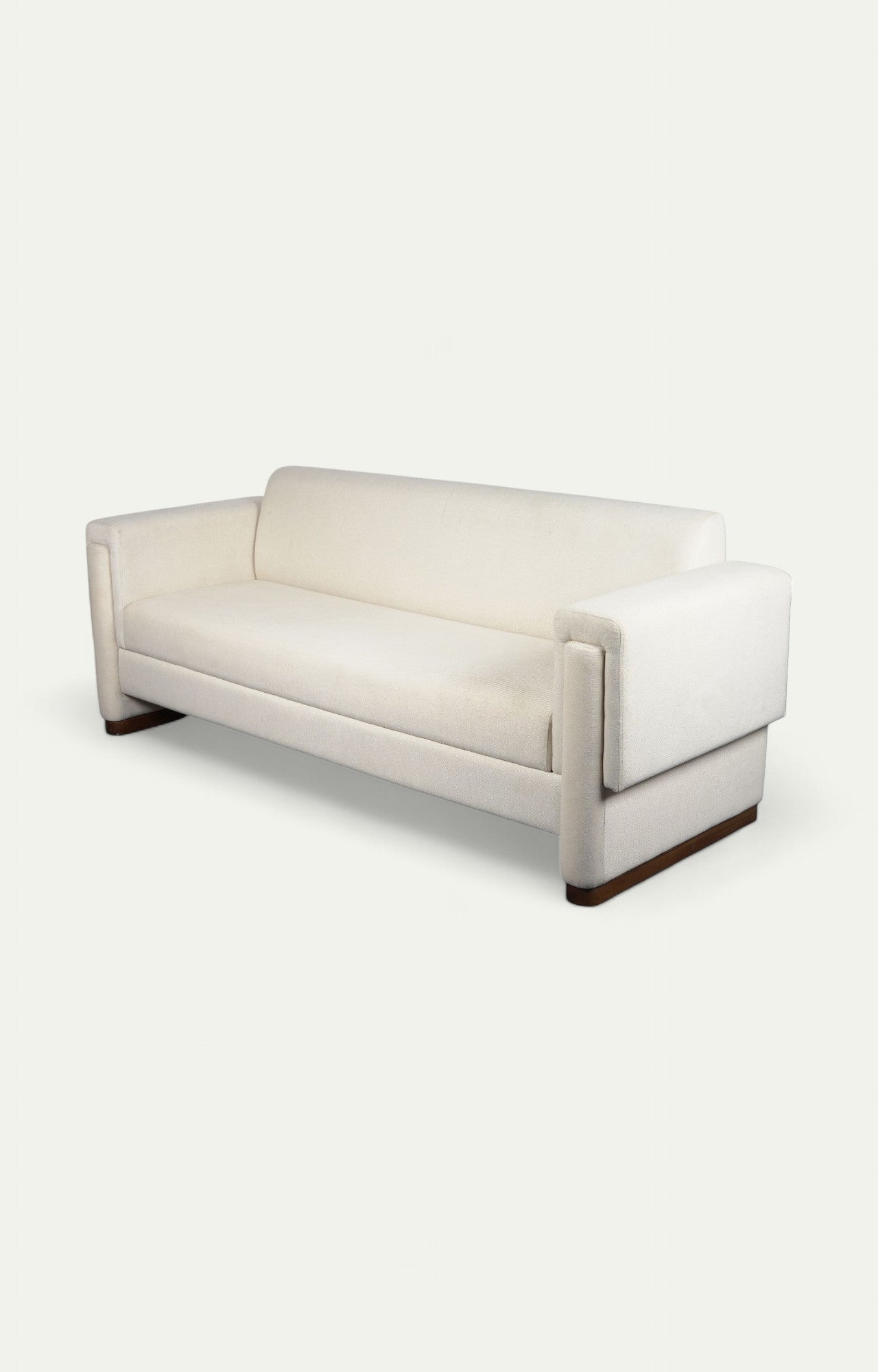 White 3 Seater Sofa