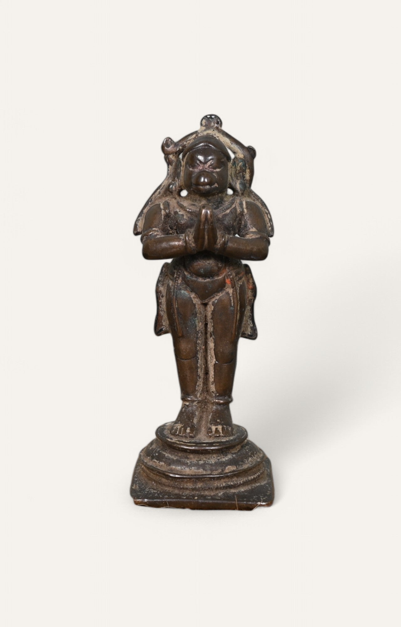 Hanuman Goddess Brass Antique Sculpture