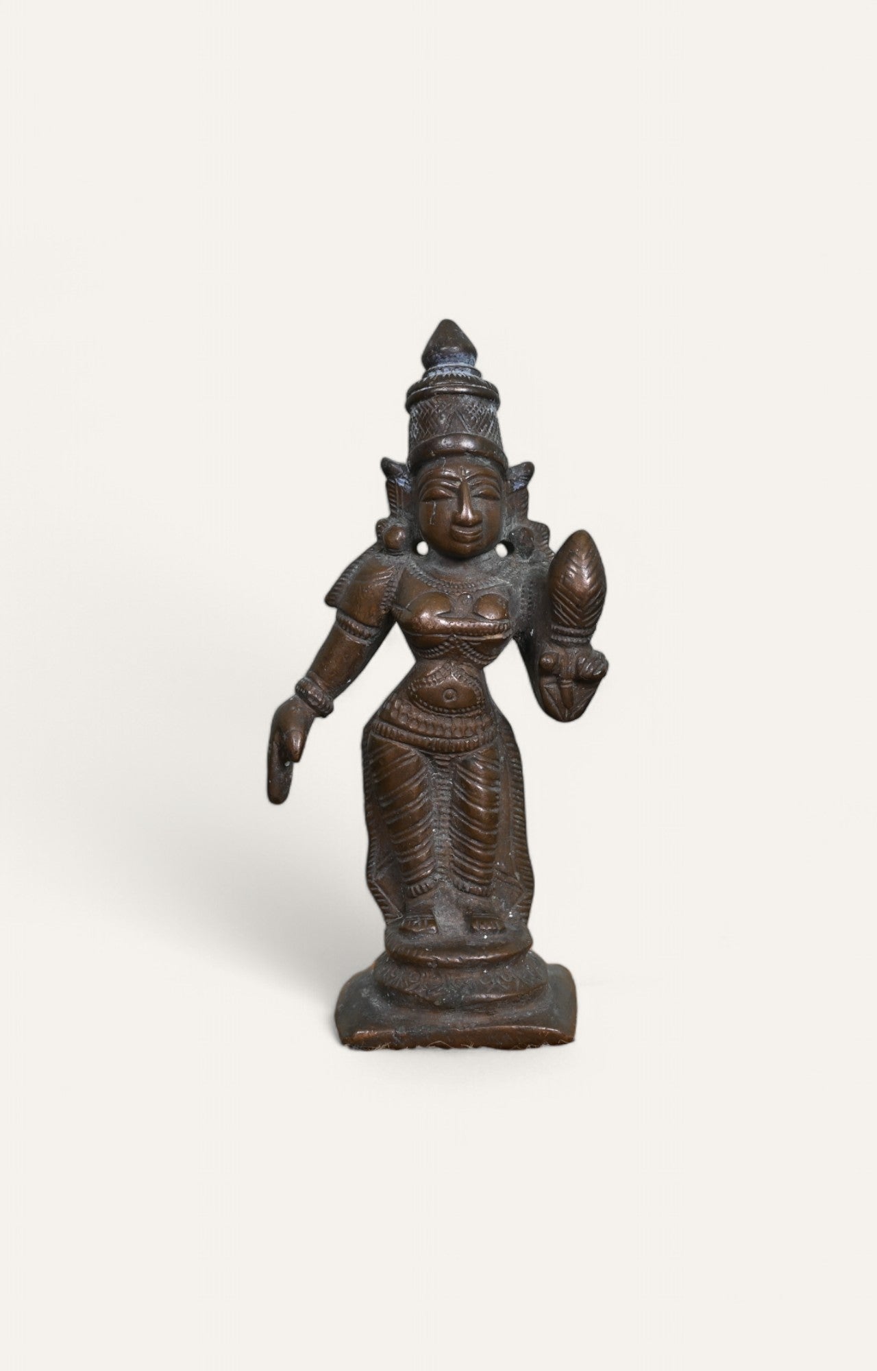 Devi Indian Bronze Sculpture