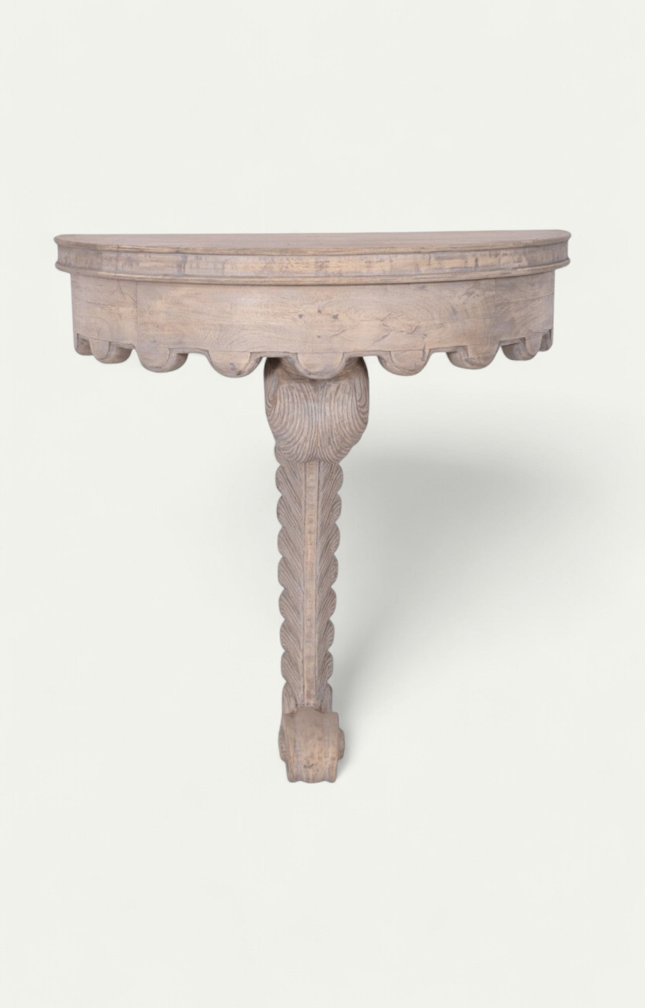Single Leg Console Table