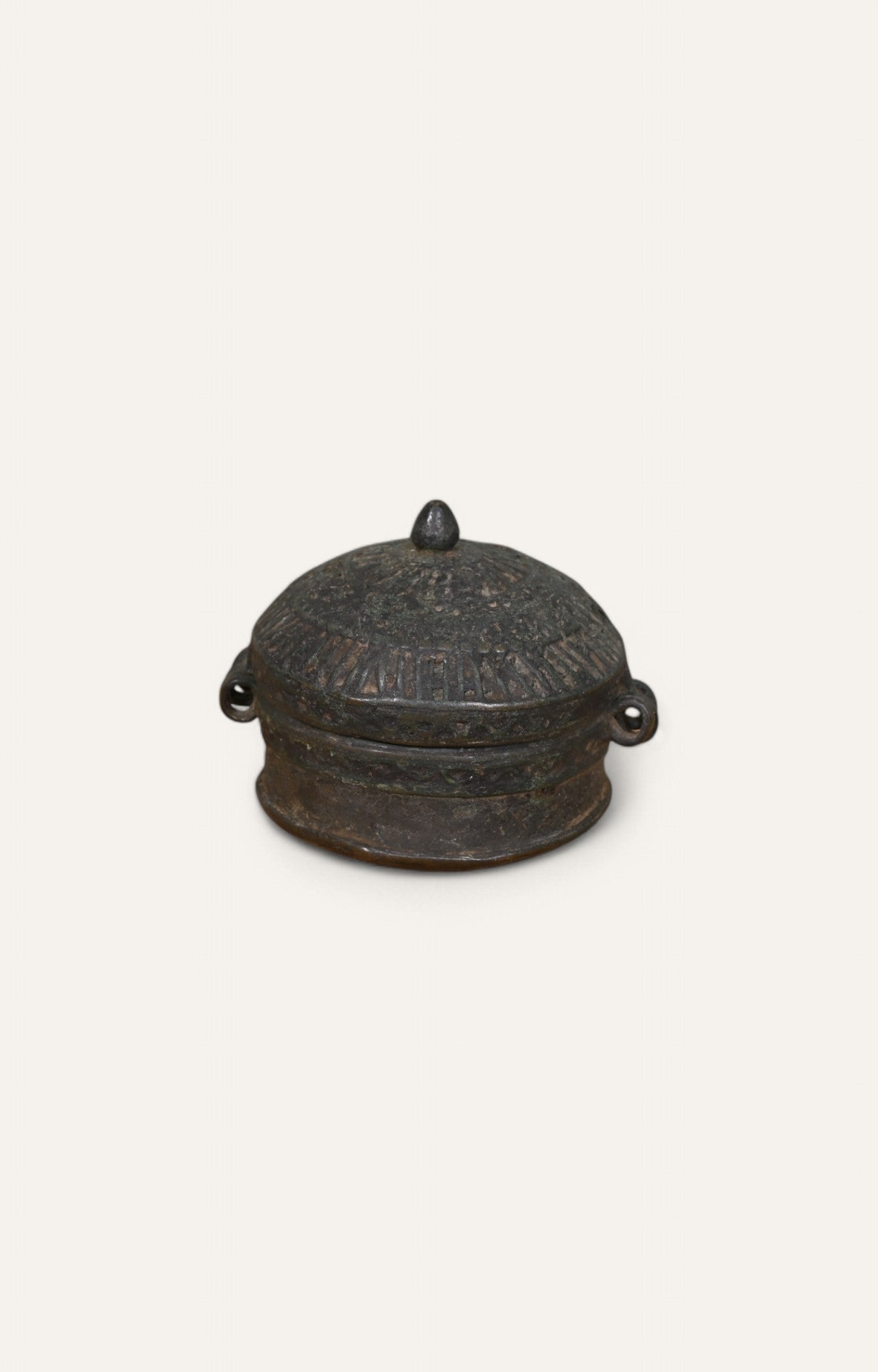 Indus Trinket Brass Box with Lid