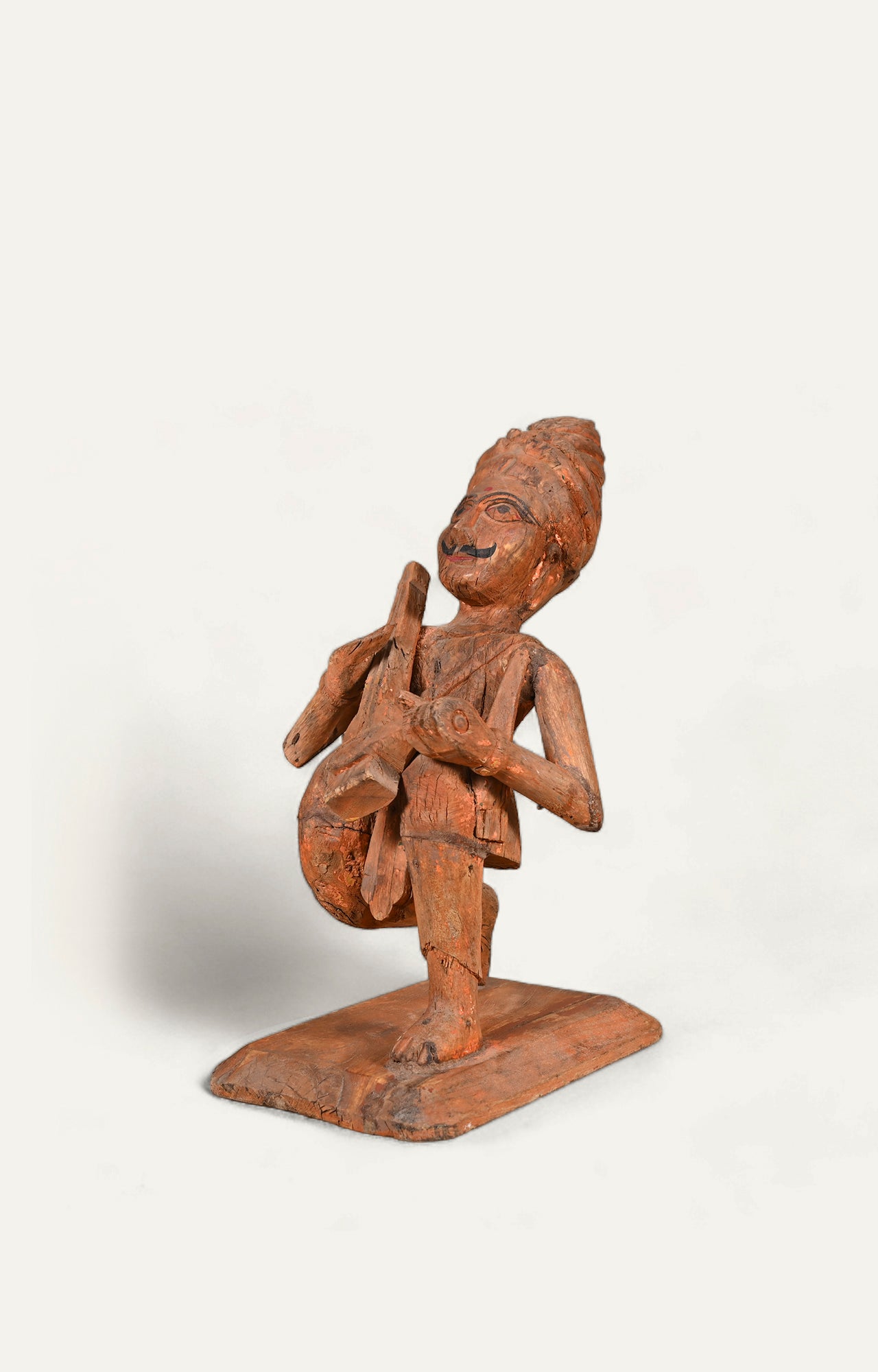 Hanuman's Call Wooden Figurine