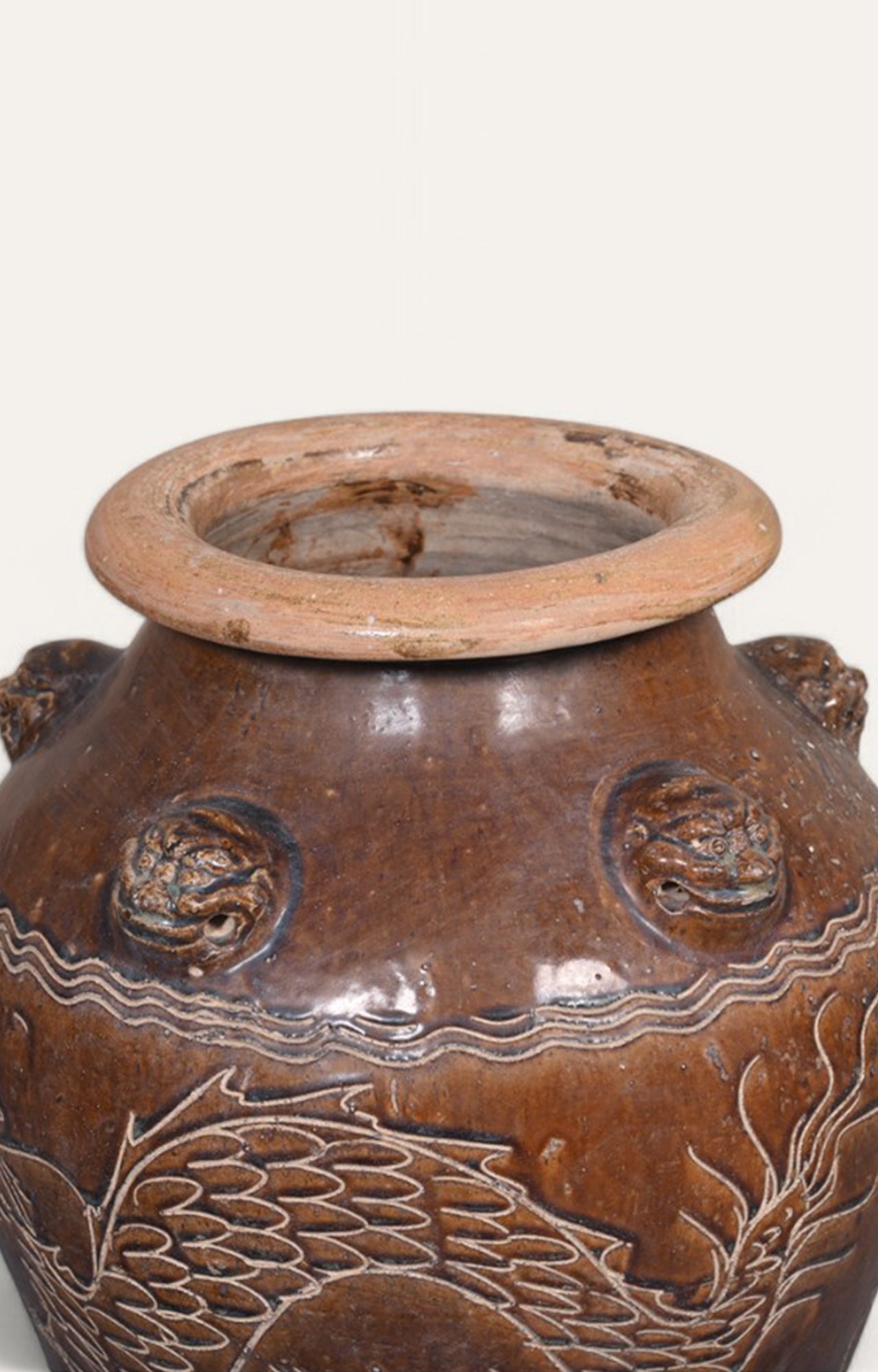 Lunar Vintage Chinese Ceramic Vase