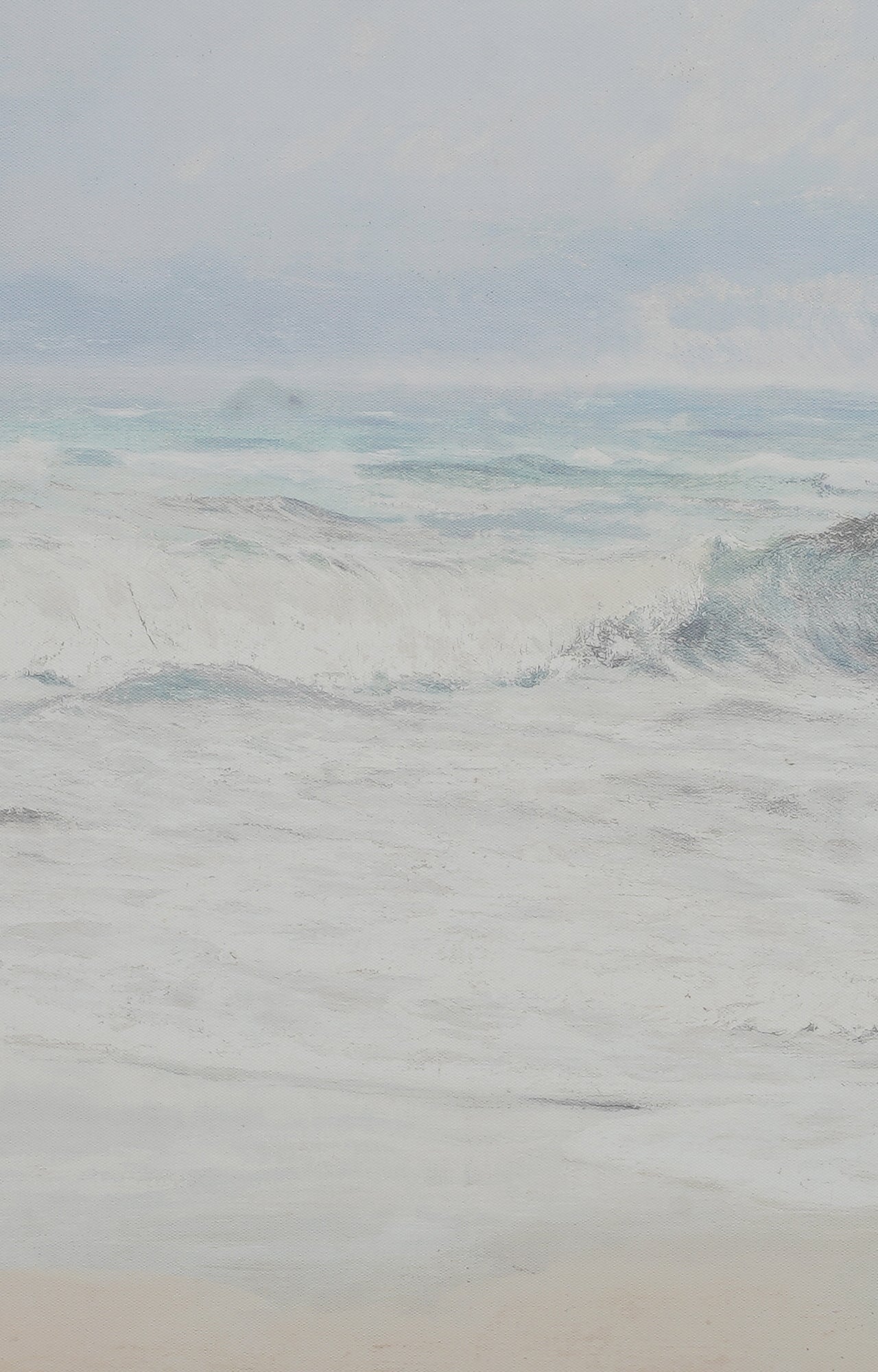 Heaven Beach Canvas Print Wall Art Set of 3