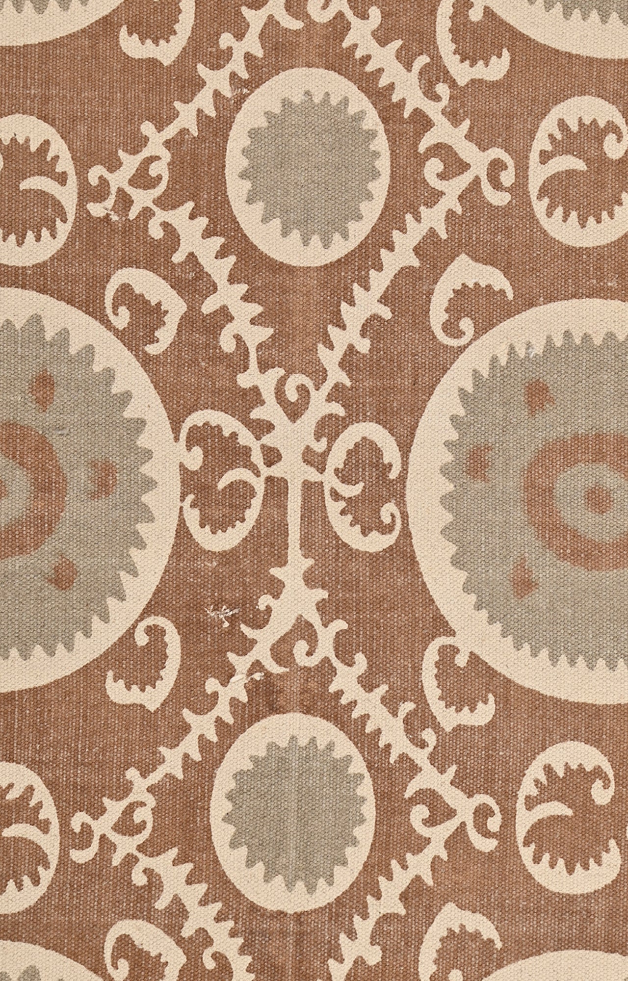 Caramel Suzani Cotton Rug