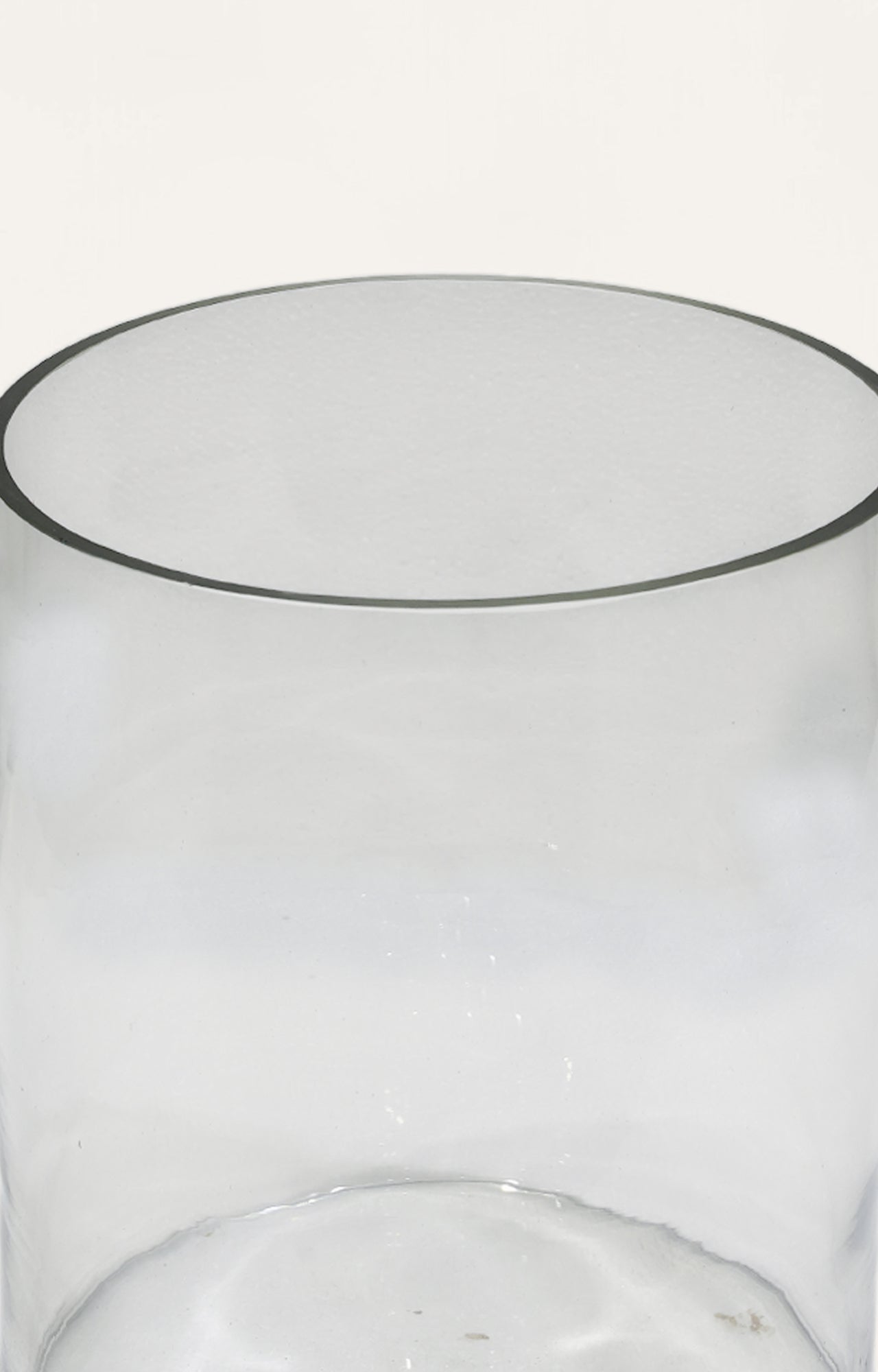 Wide Cylinder Statement Vase