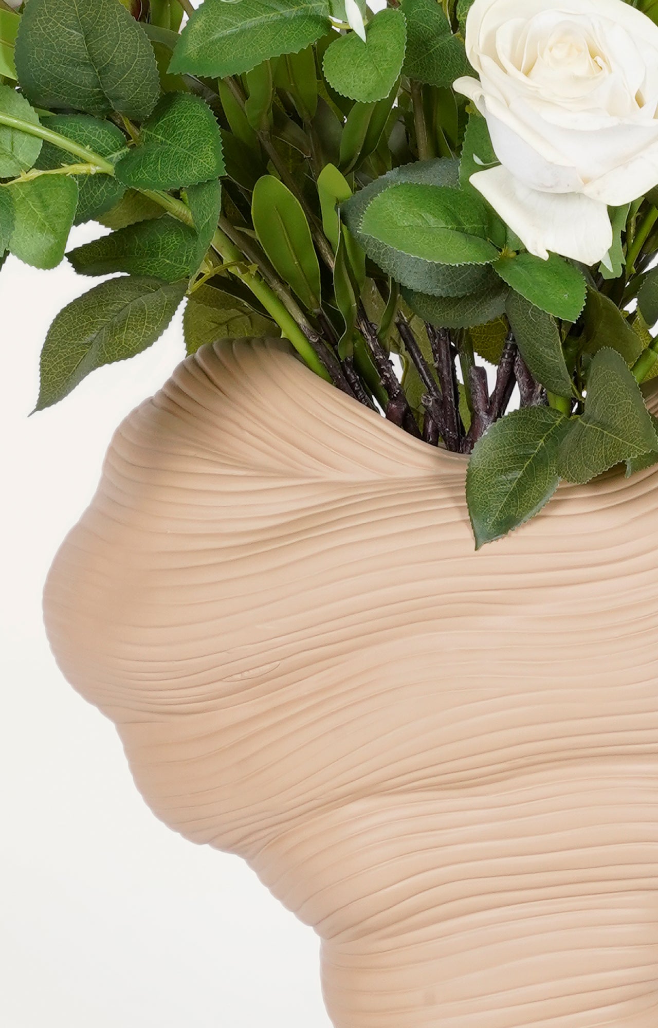 Earthy Charm Textured Vase
