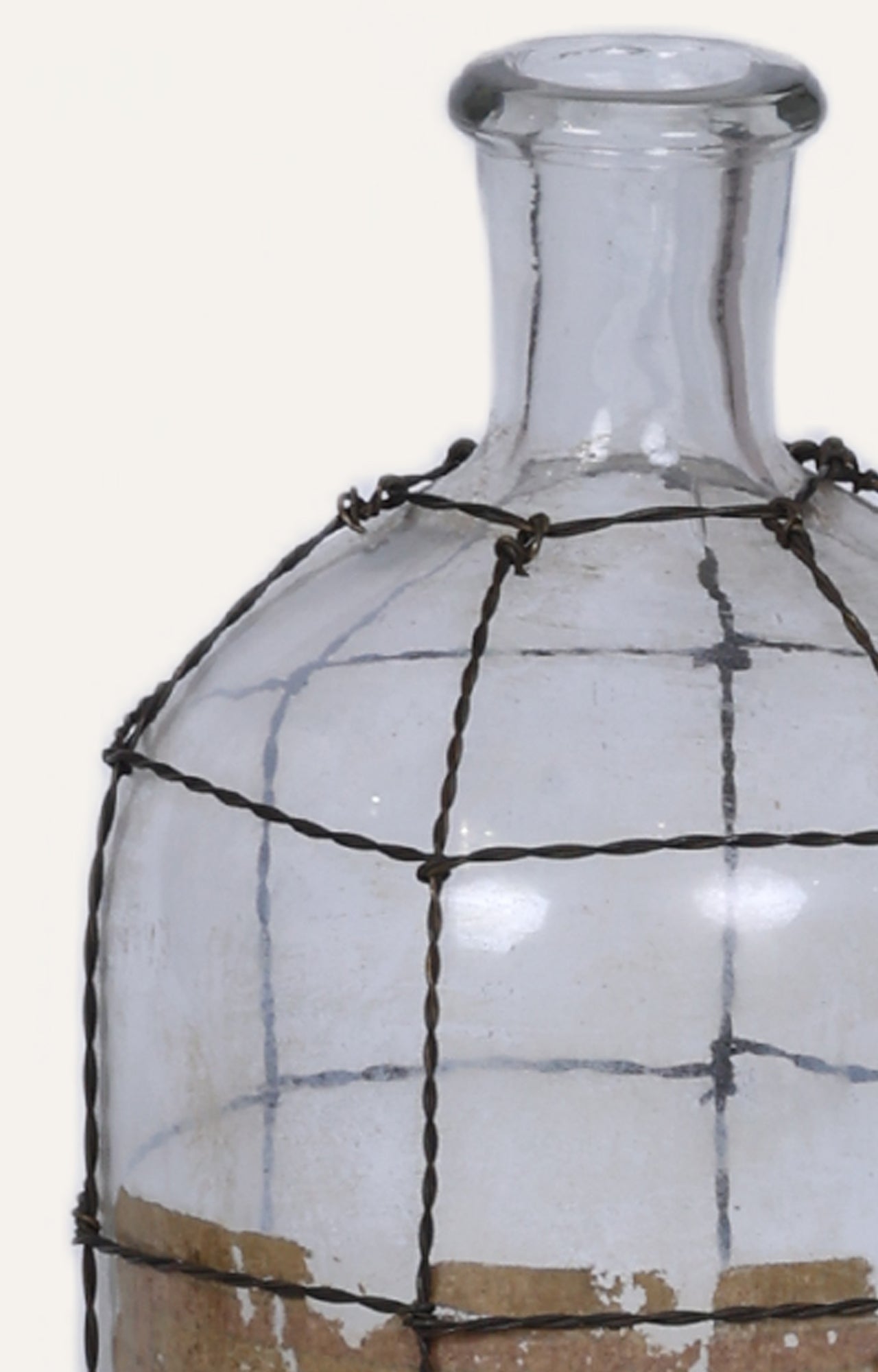 Grecian Caged Flower Vase/bottle
