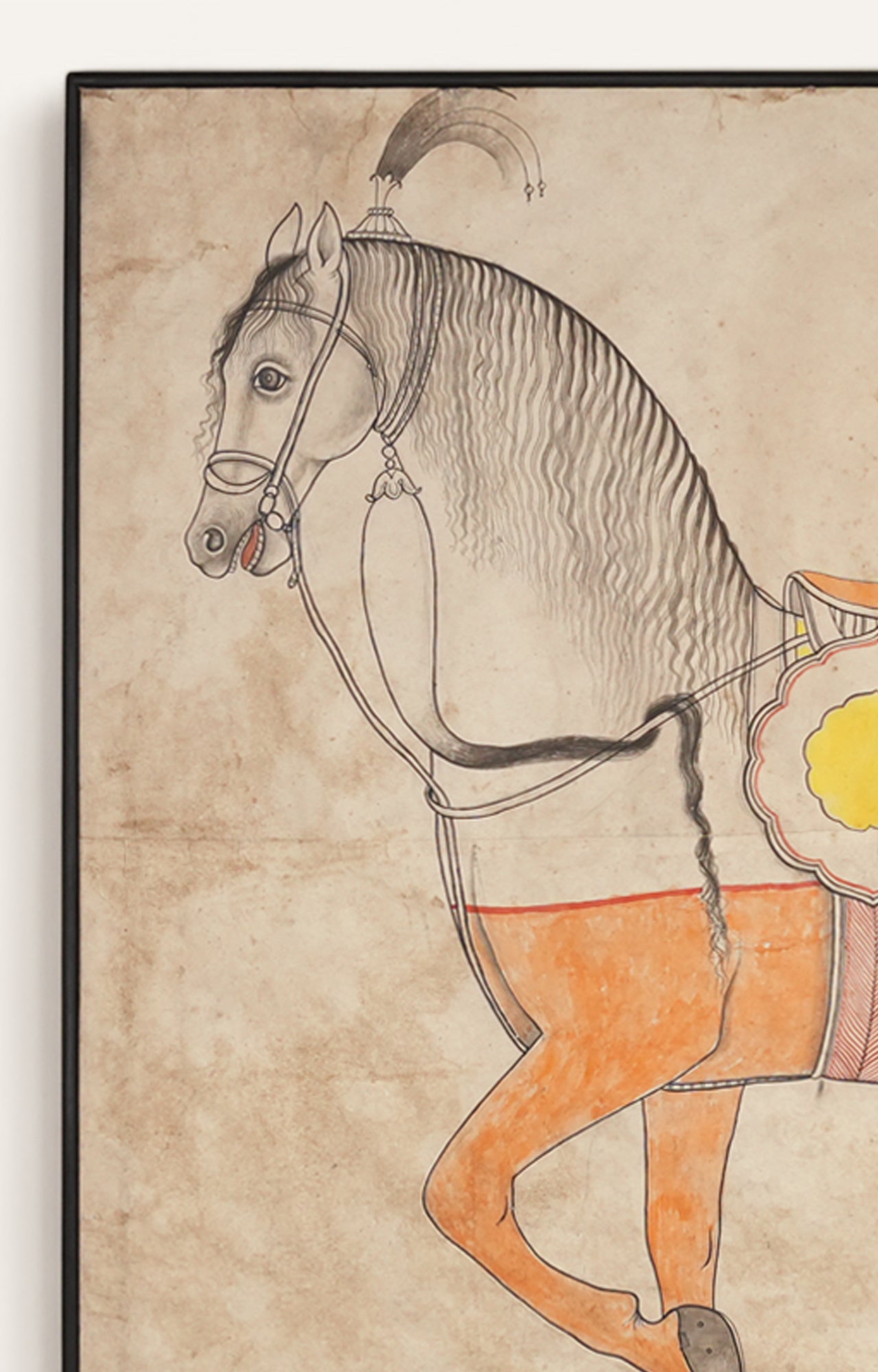 Indian Horse Painting