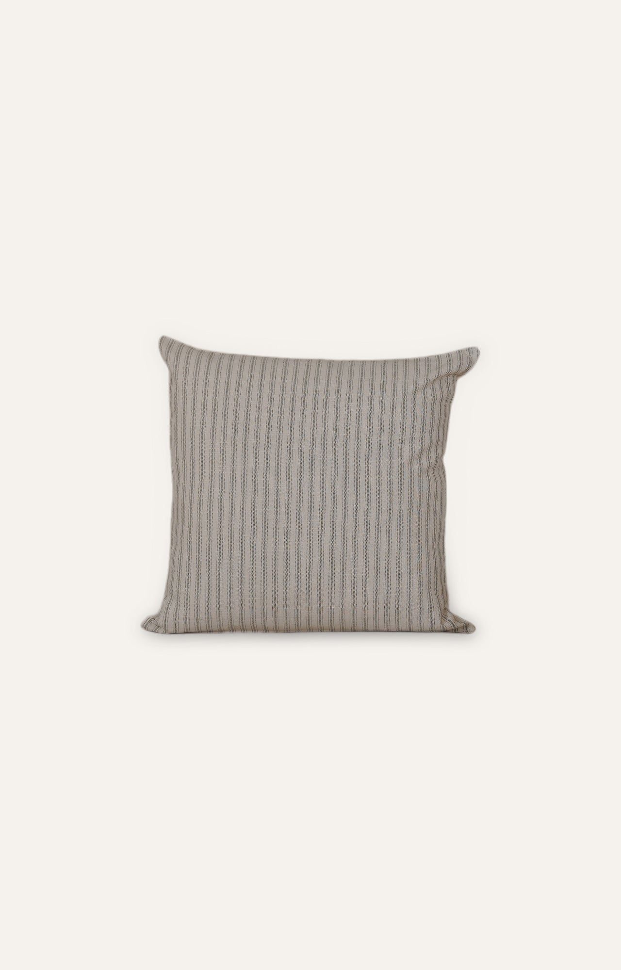 Coast Calmness: Handwoven Linen Cushion Cover