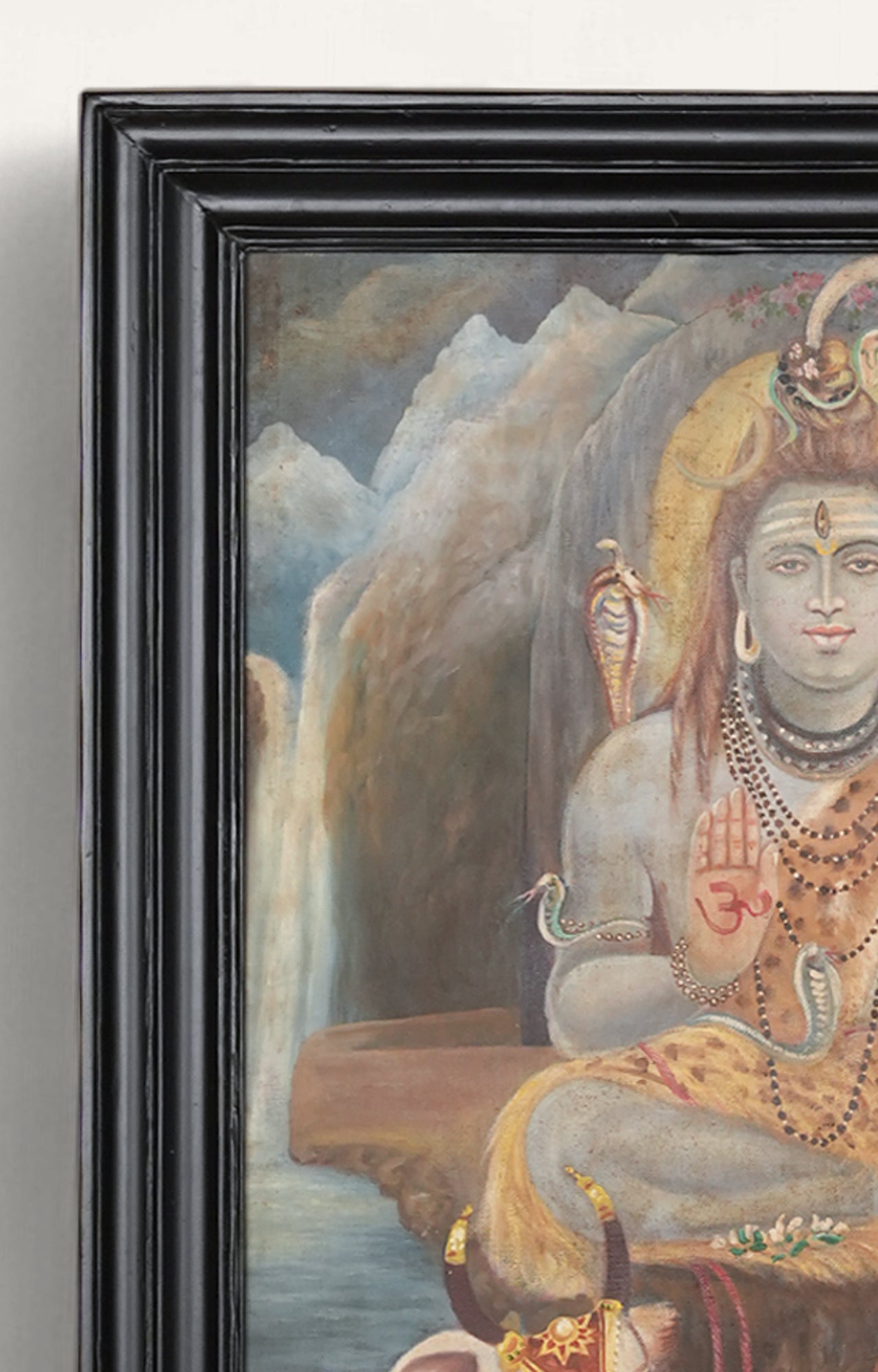 Lord Shiva Along With Nandi