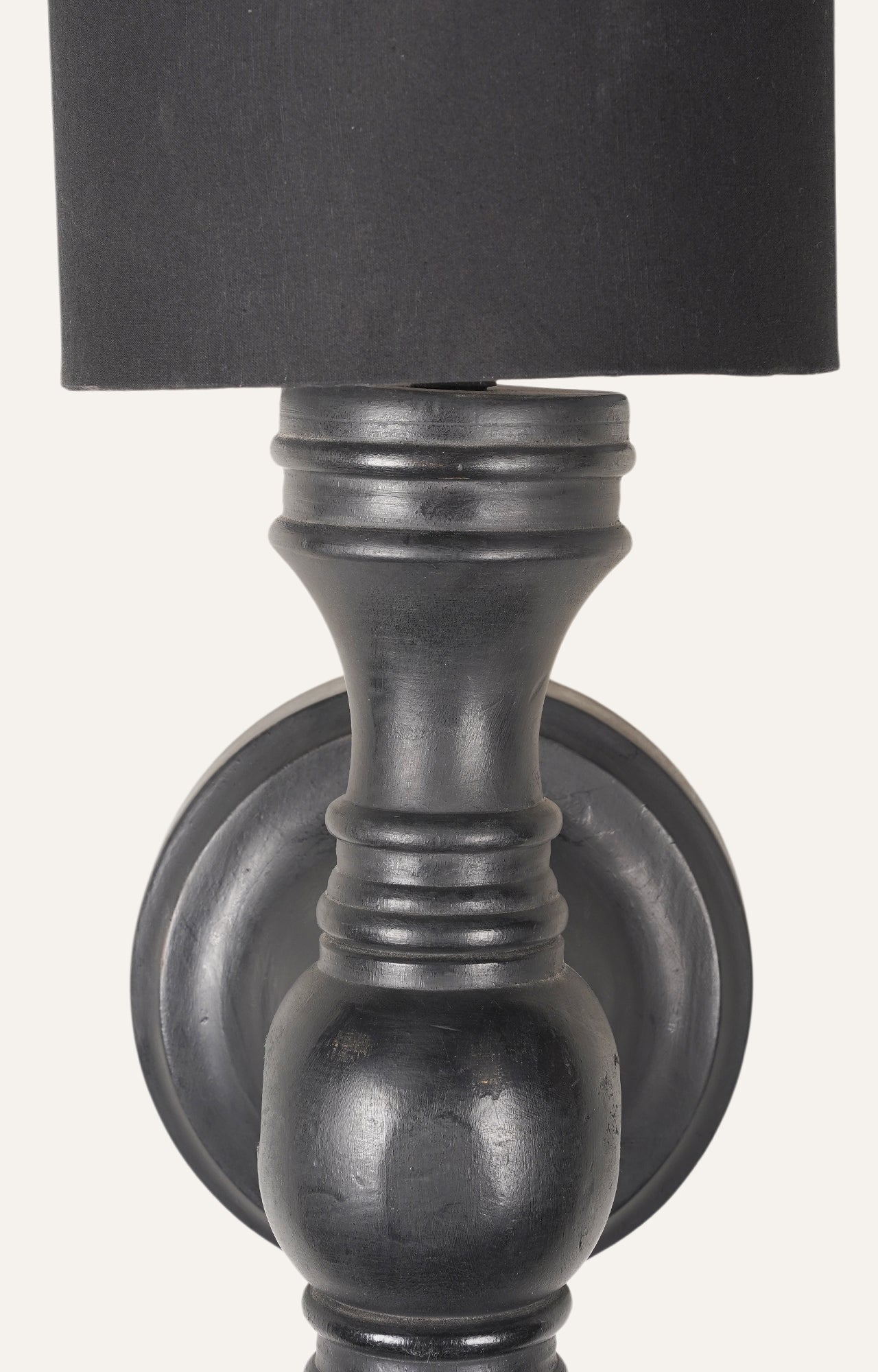 Wall Light in Black Casement Sconce