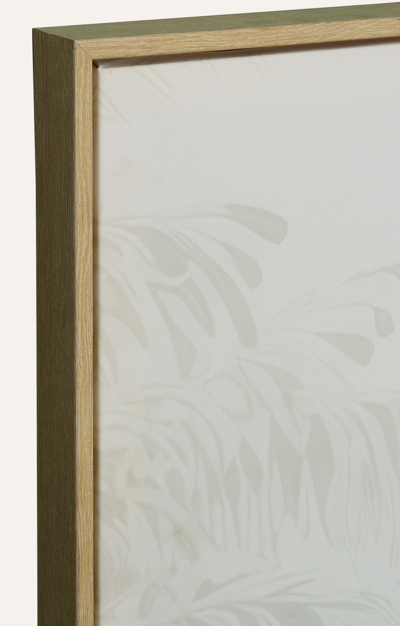 Coastal Palm Canvas Painting Print Set of 3