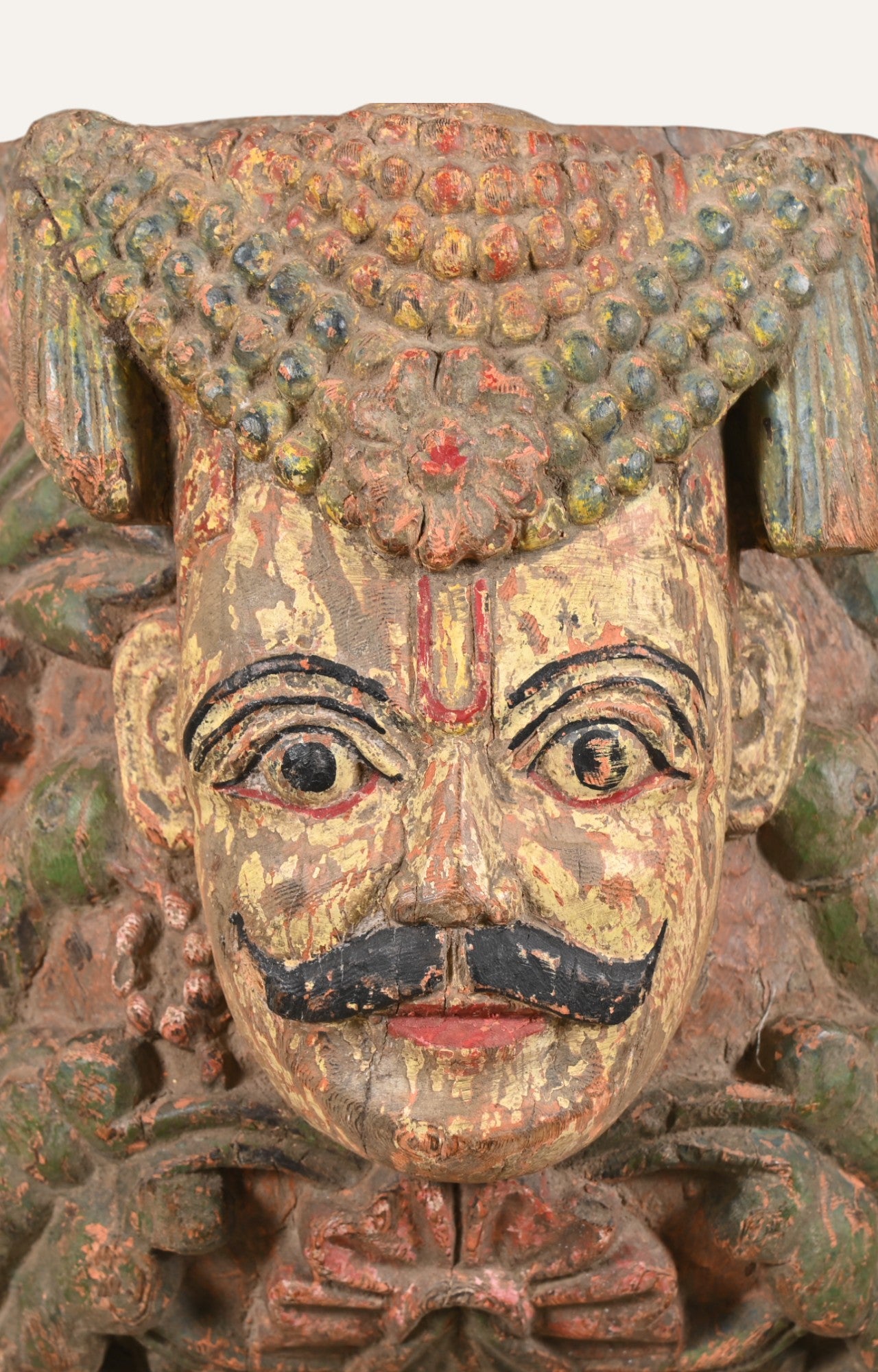 Traditionl Teak Wood Wall Sculpture