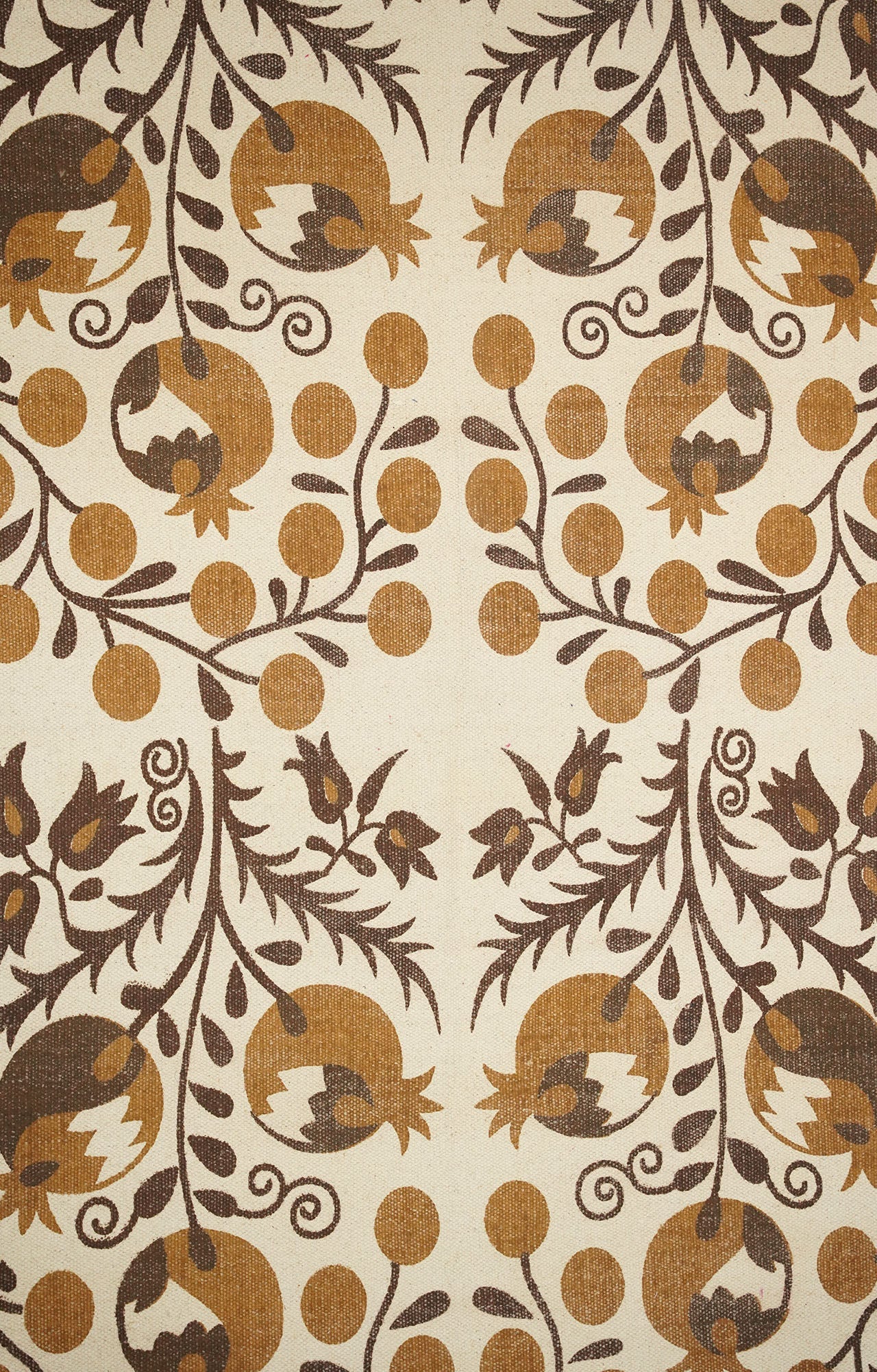 Handwoven Floral Traditional Rug