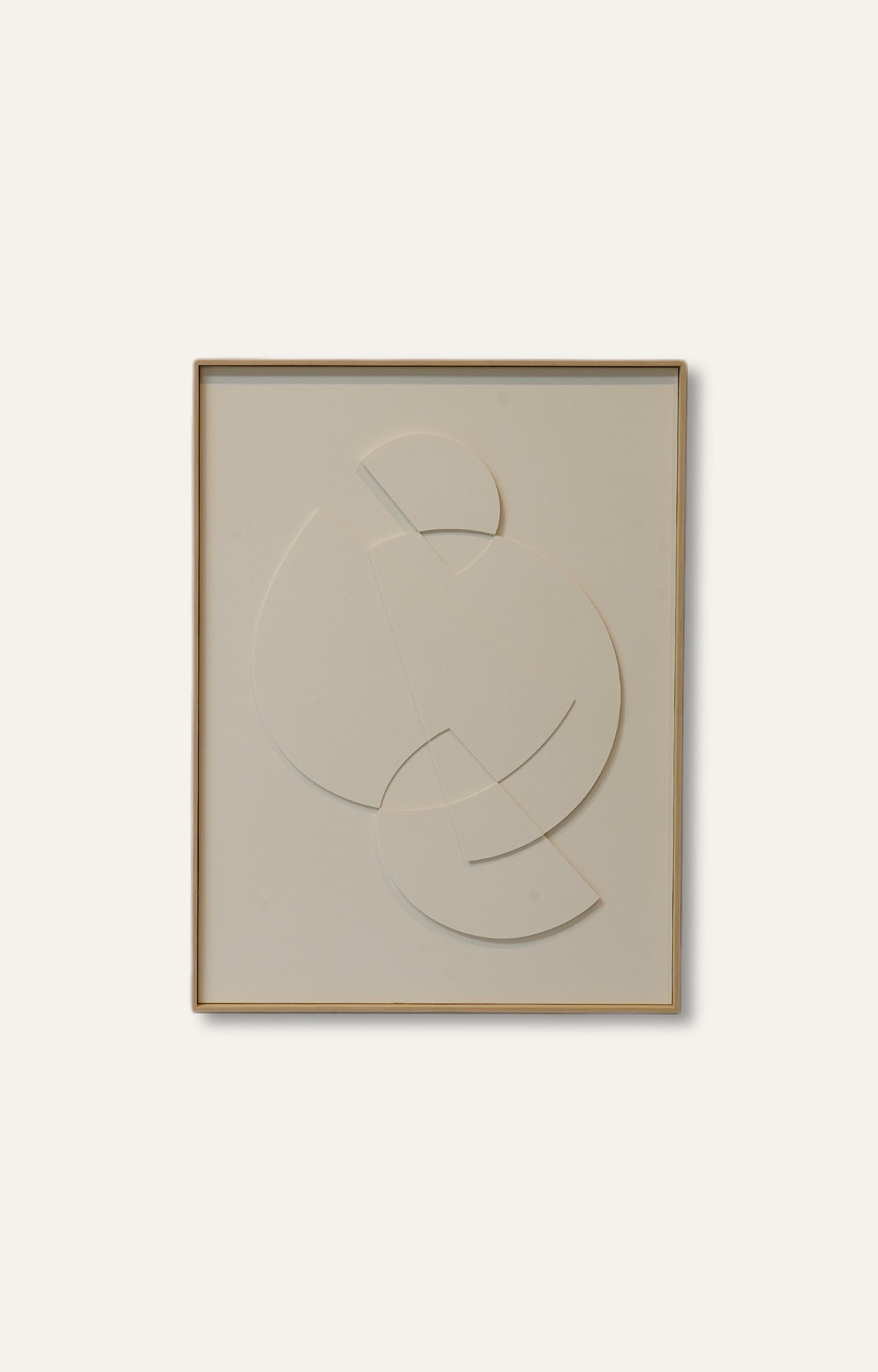 Set of 2 Illusion 3D Sculpture Wall Art Relief on Canvas