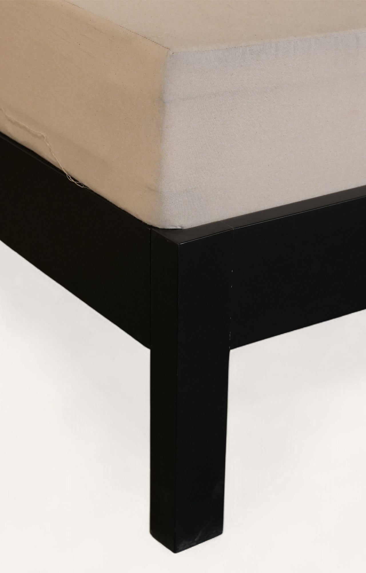 Ornate Bone Inlay Headboard Bed