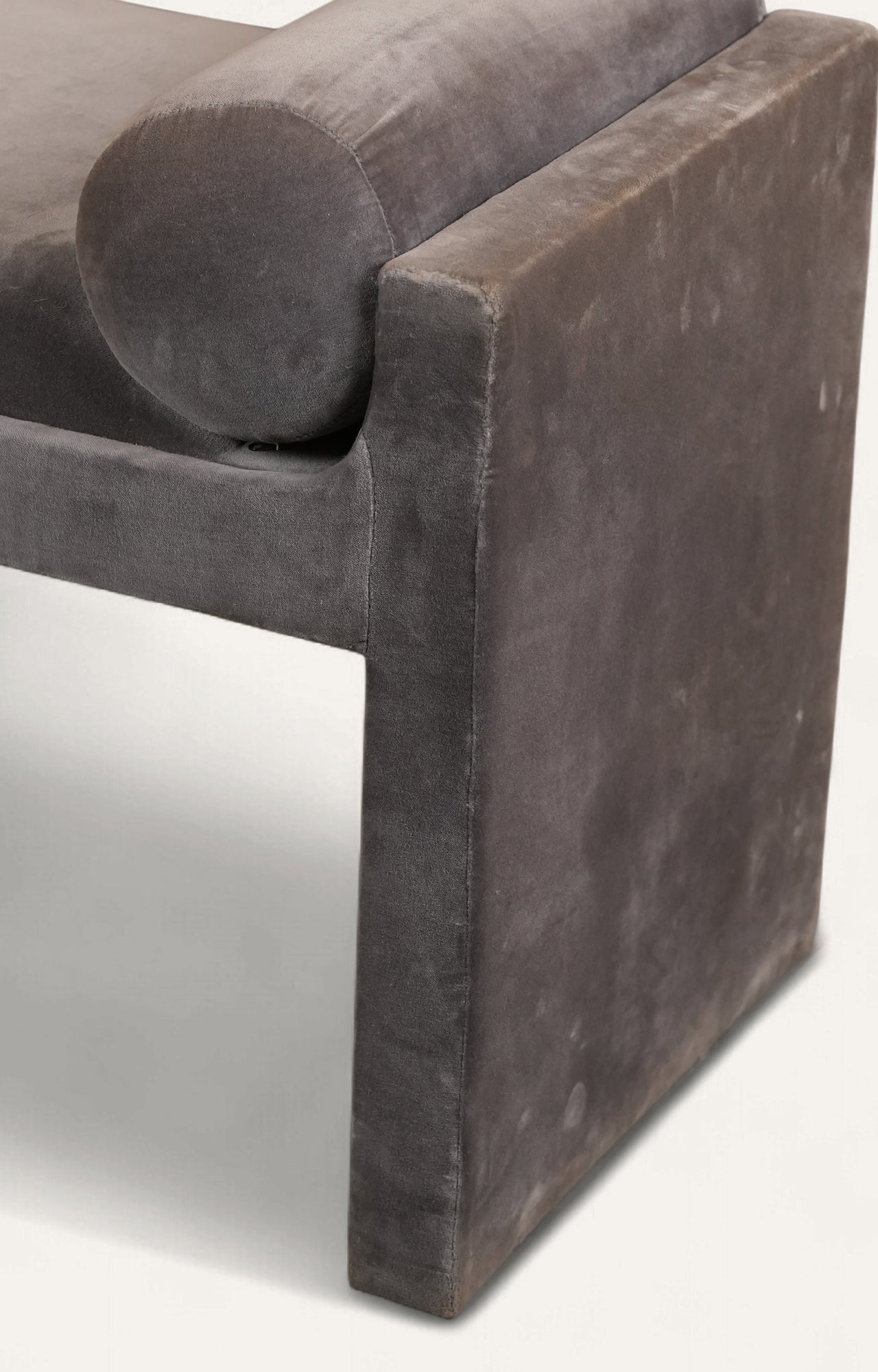 Fully Velvet Covered Bench