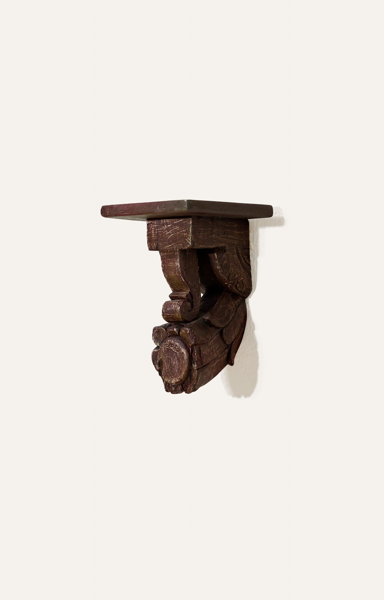 Handcrafted Wooden Wall Bracket