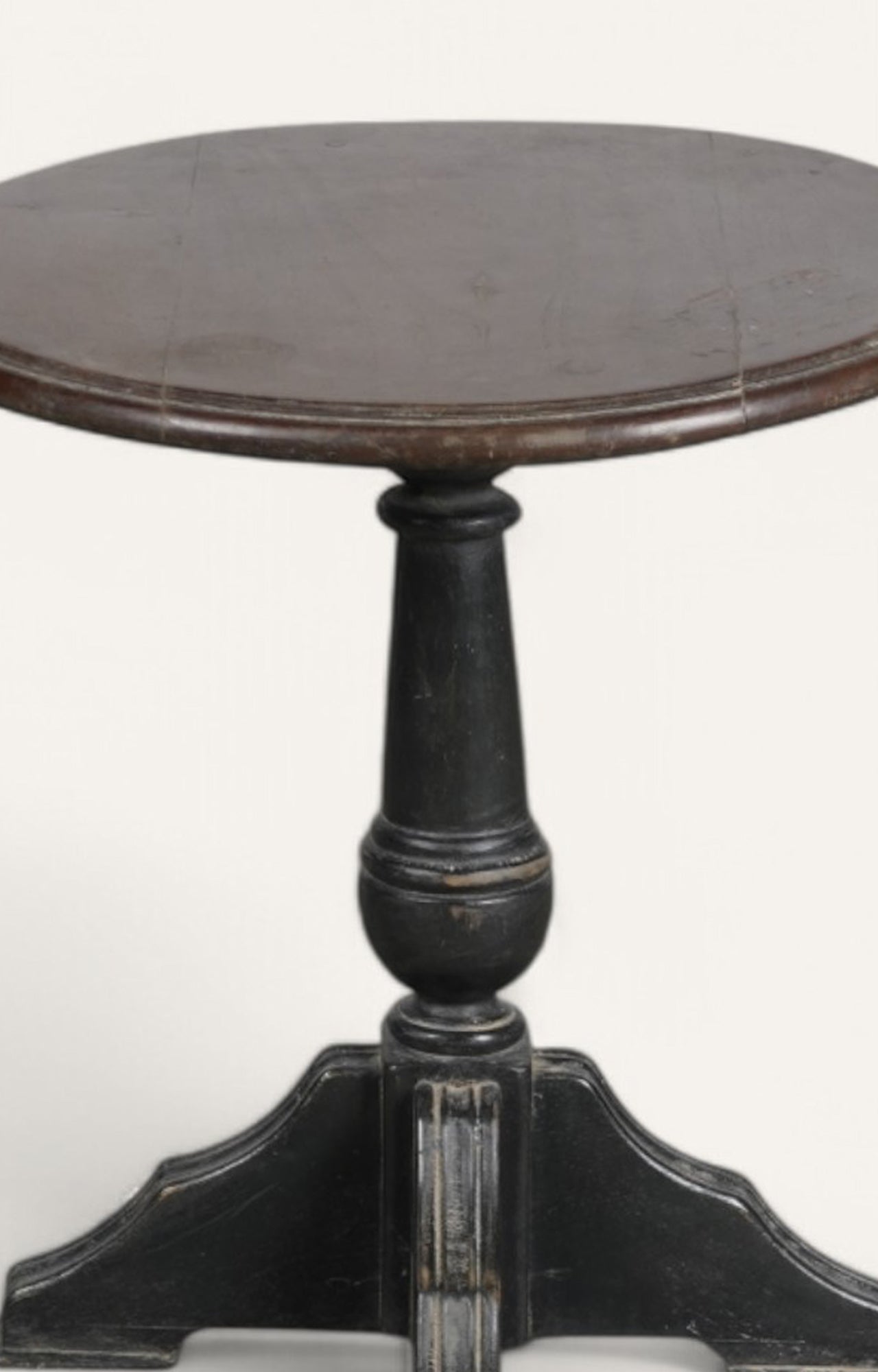 Round Wooden Side Table