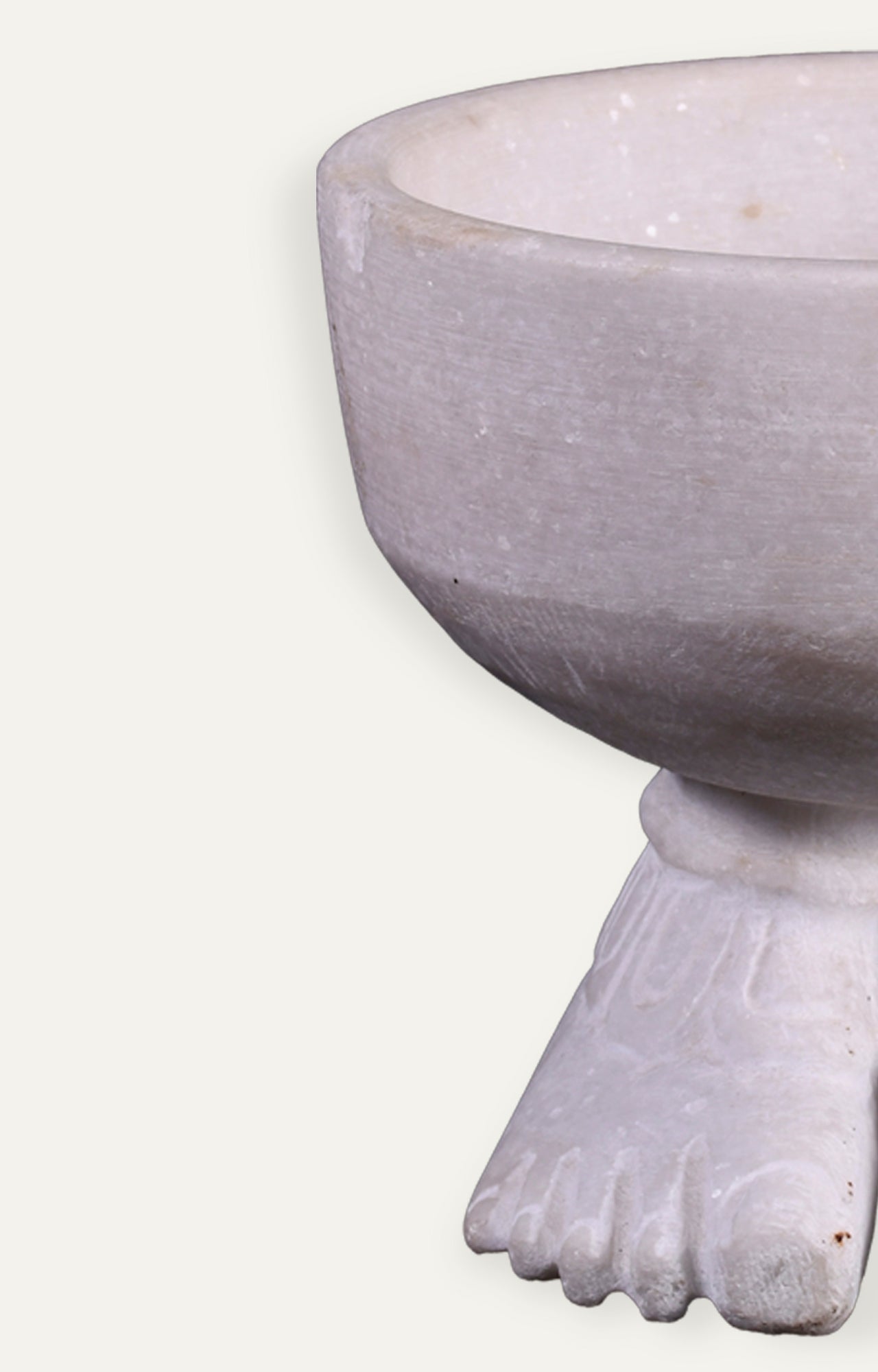 Feet Base Marble Bowl