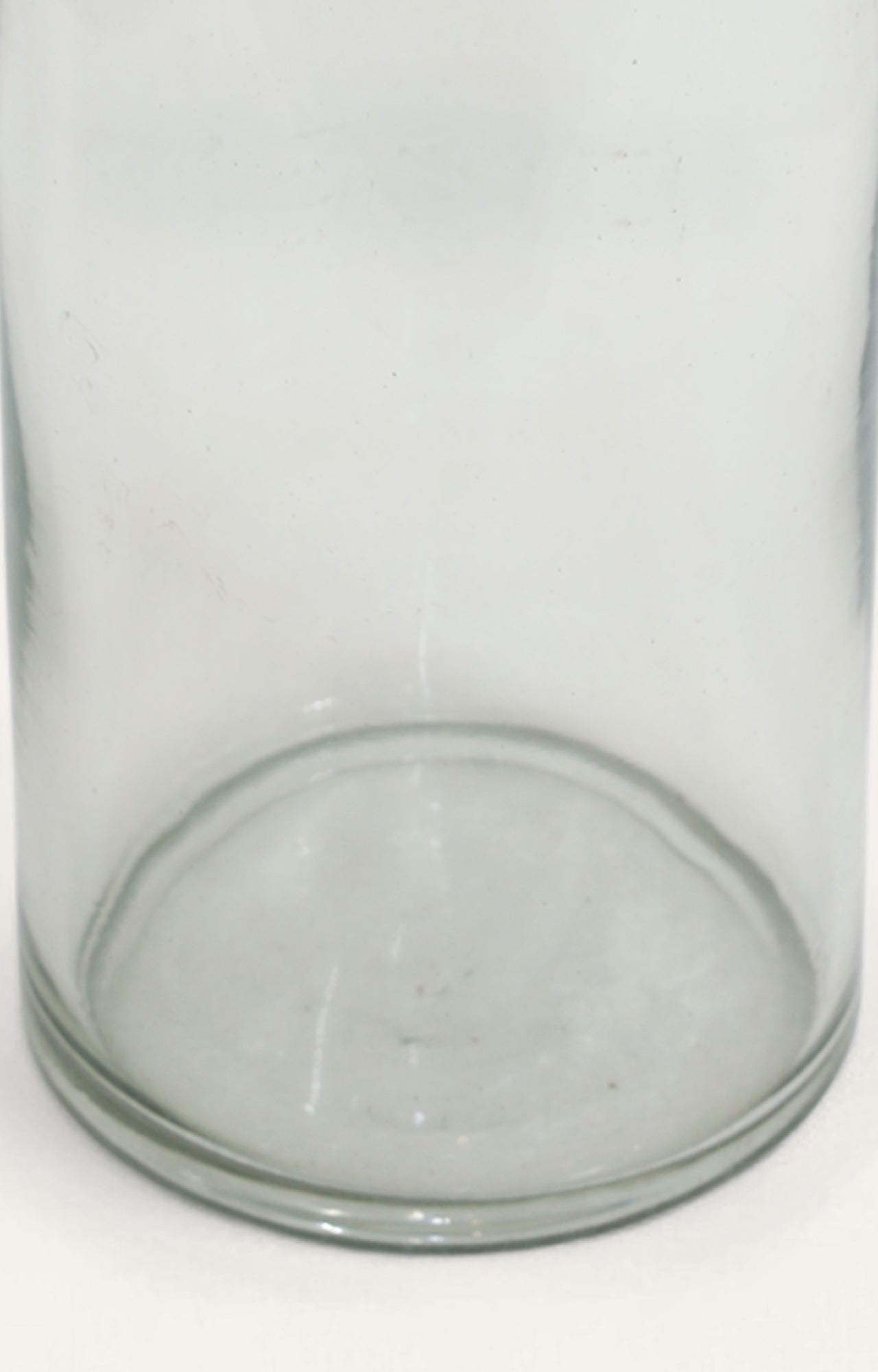Tall Cylinder Glass Vase