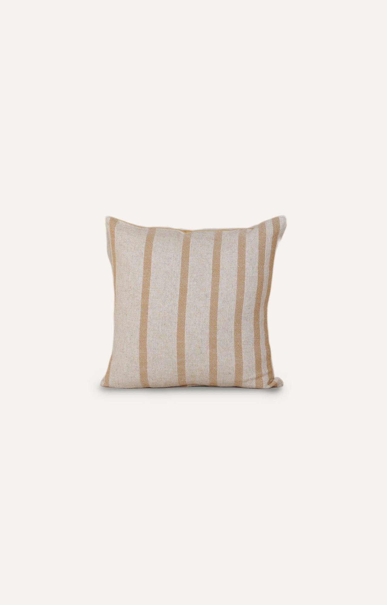 Sand Stripe Linen Cushion Cover