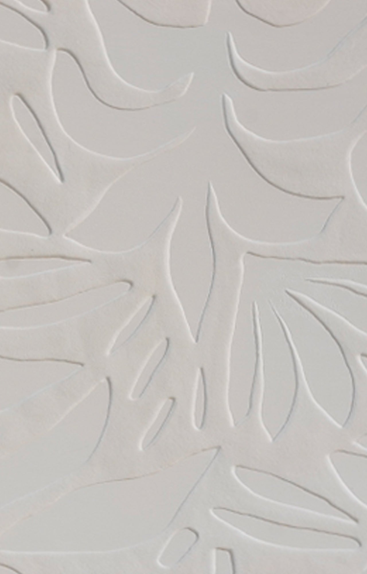 Floral Abstract 3D Art Relief on Canvas