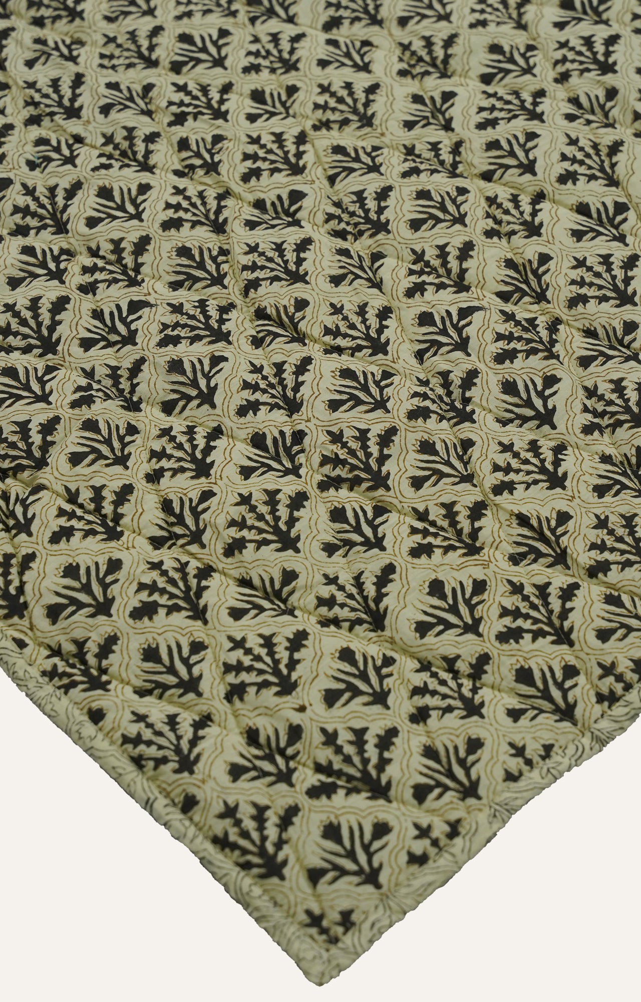 Mughal Floral Cotton Quilt