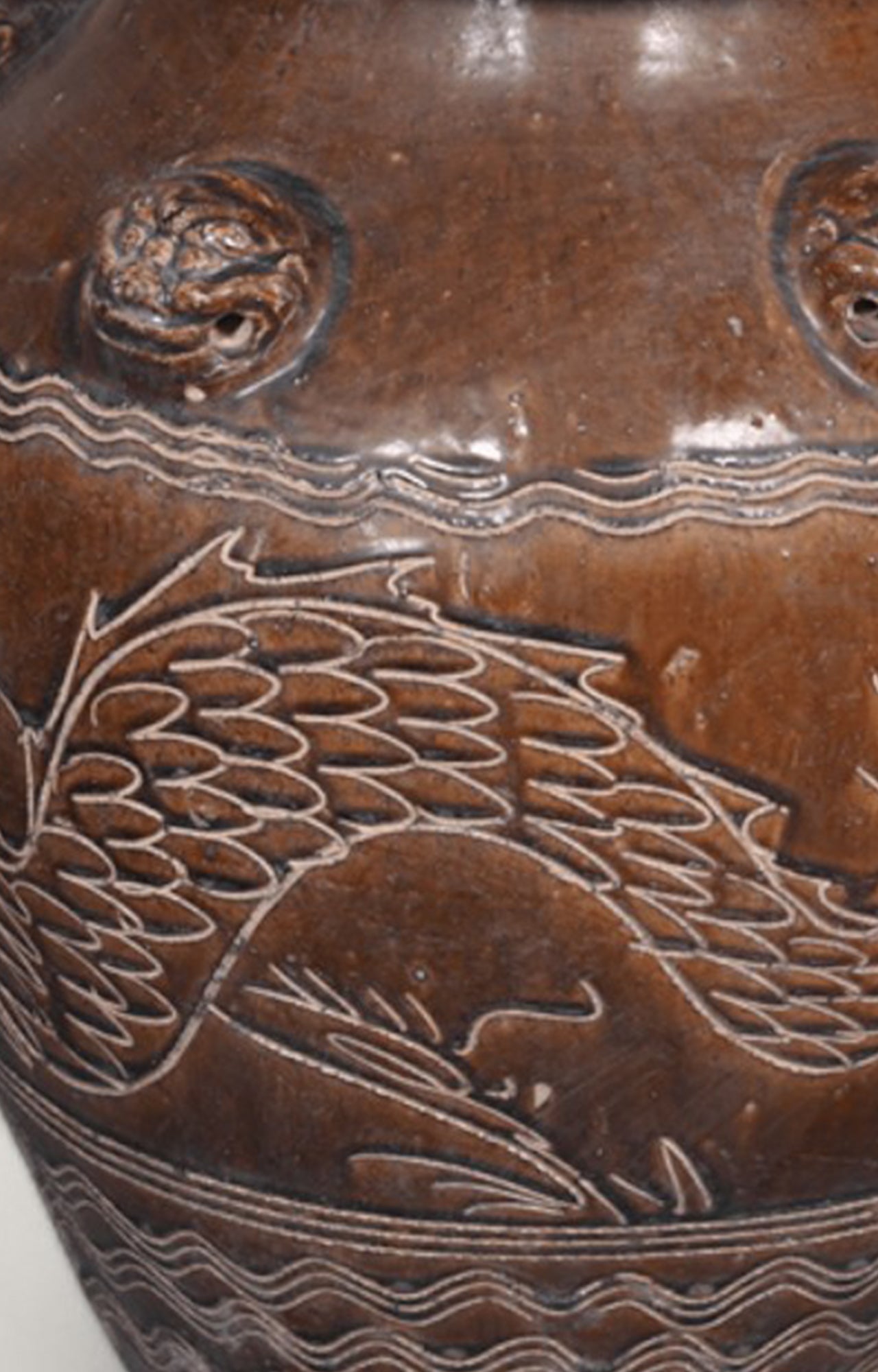 Lunar Vintage Chinese Ceramic Vase