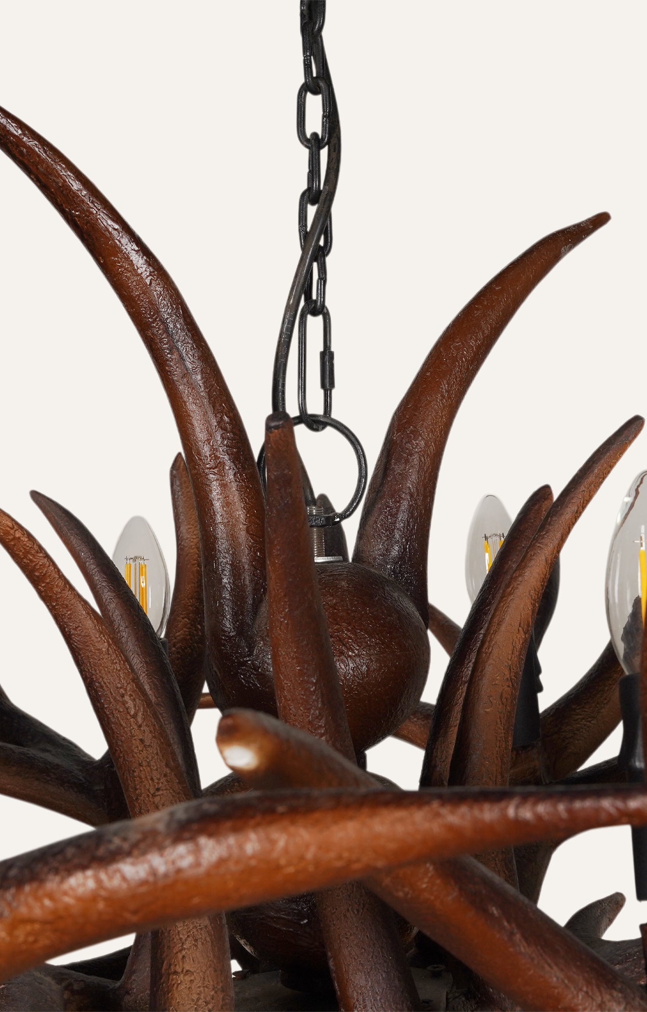 Rustic Farmhouse Antler Chandelier