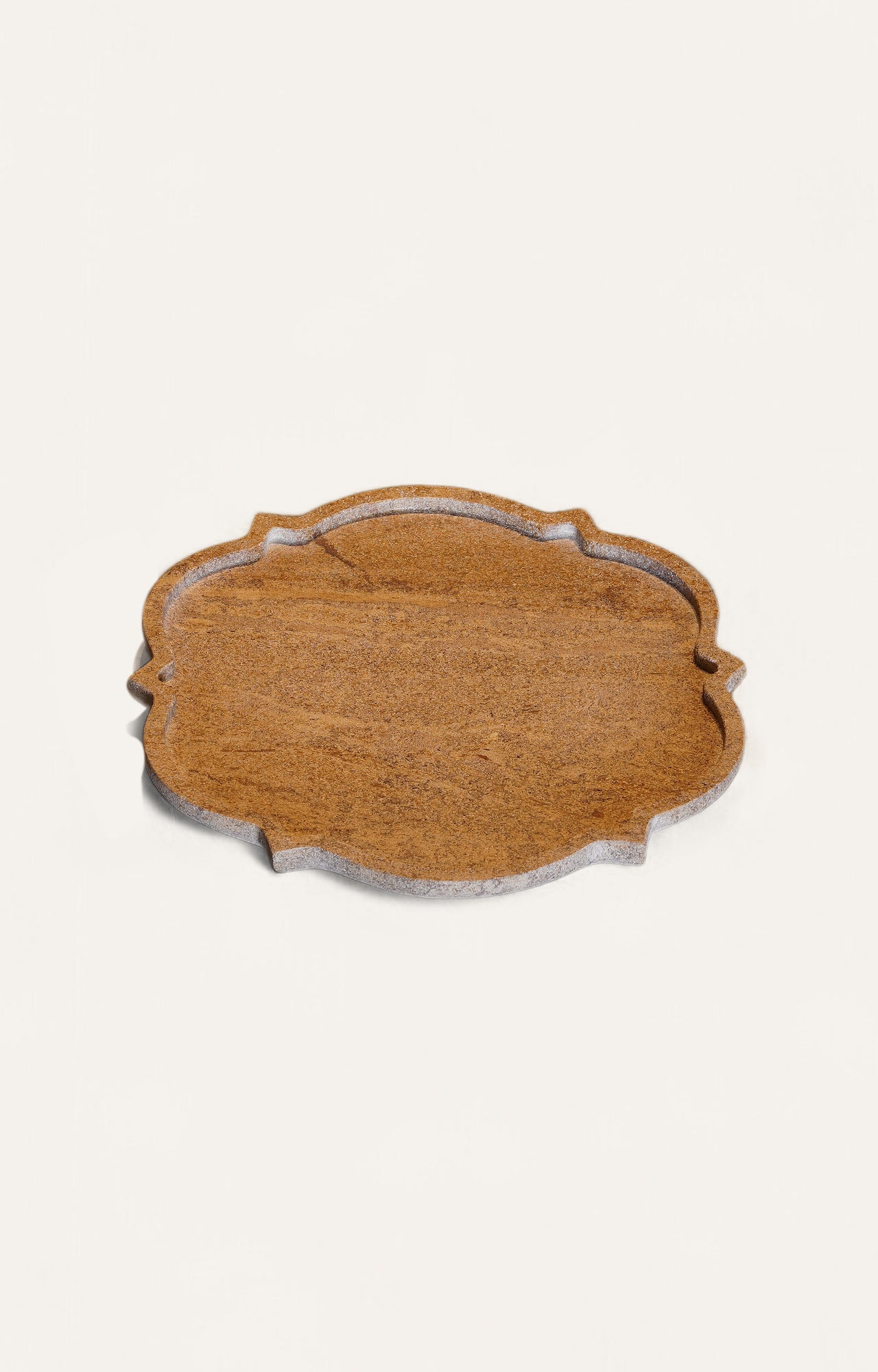 Solano Yellow Marble Platter Set (Set of 3)