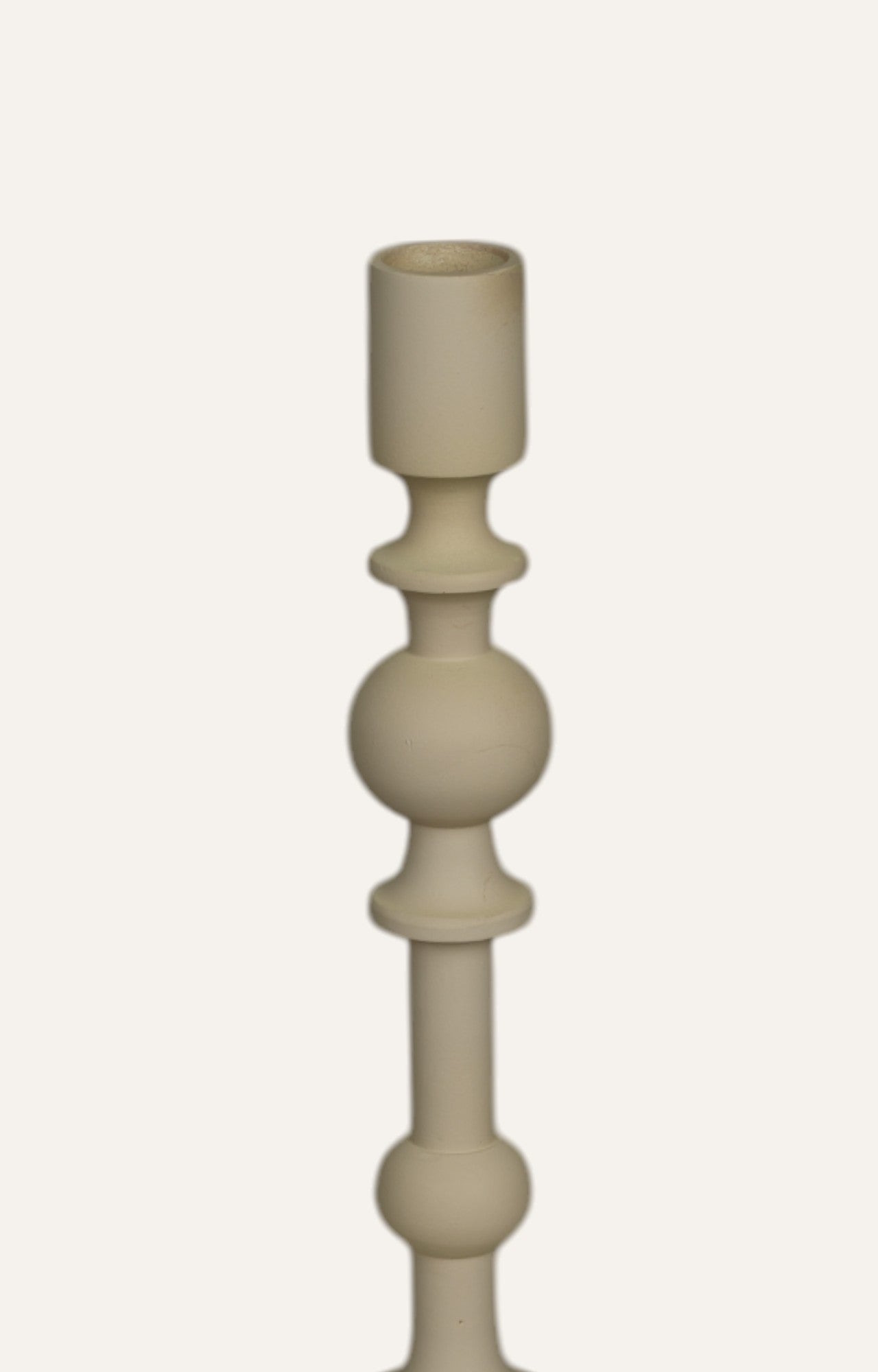 Indian Khaki Long Candle Stand